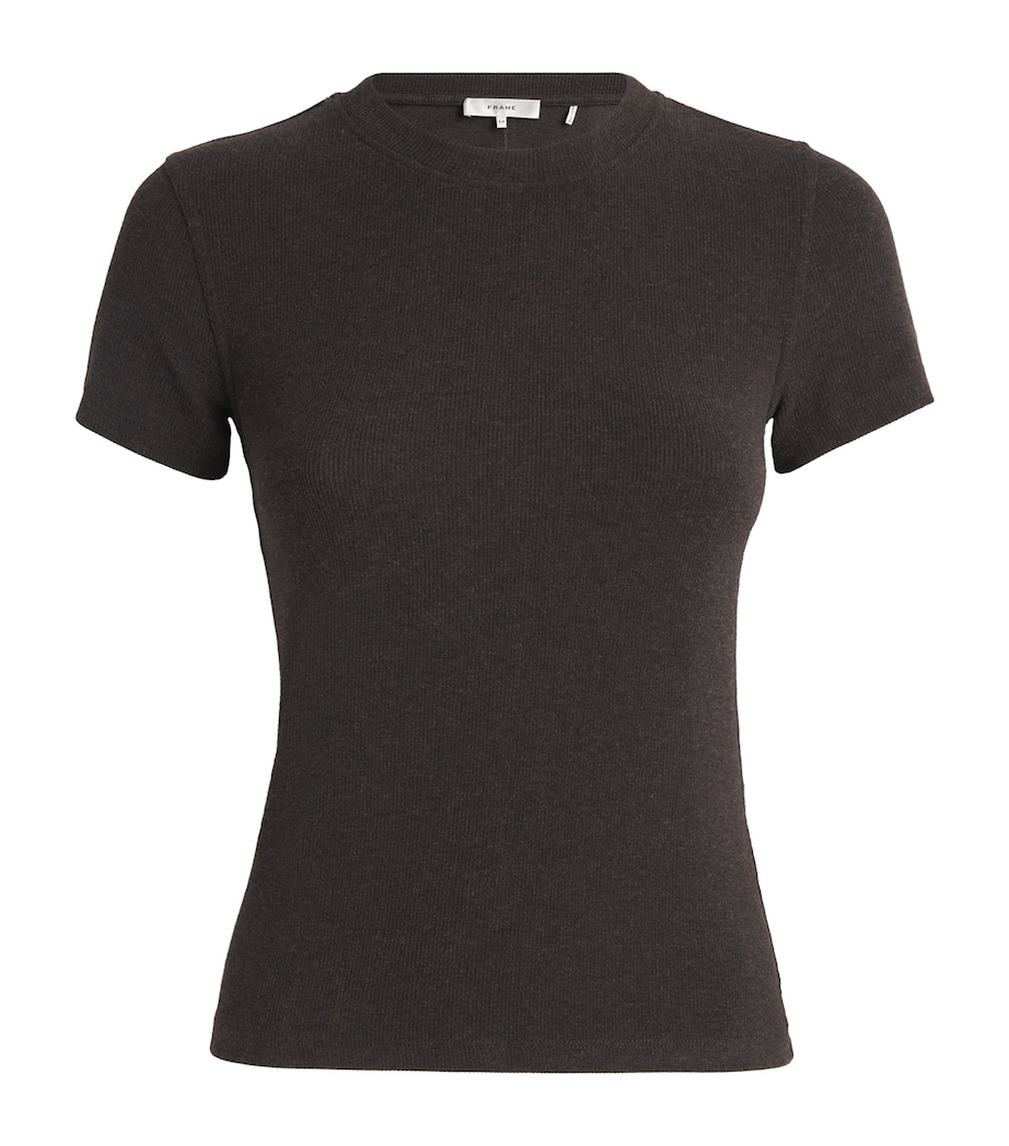 Modal The Rib Baby T-Shirt COFFEE Image 1