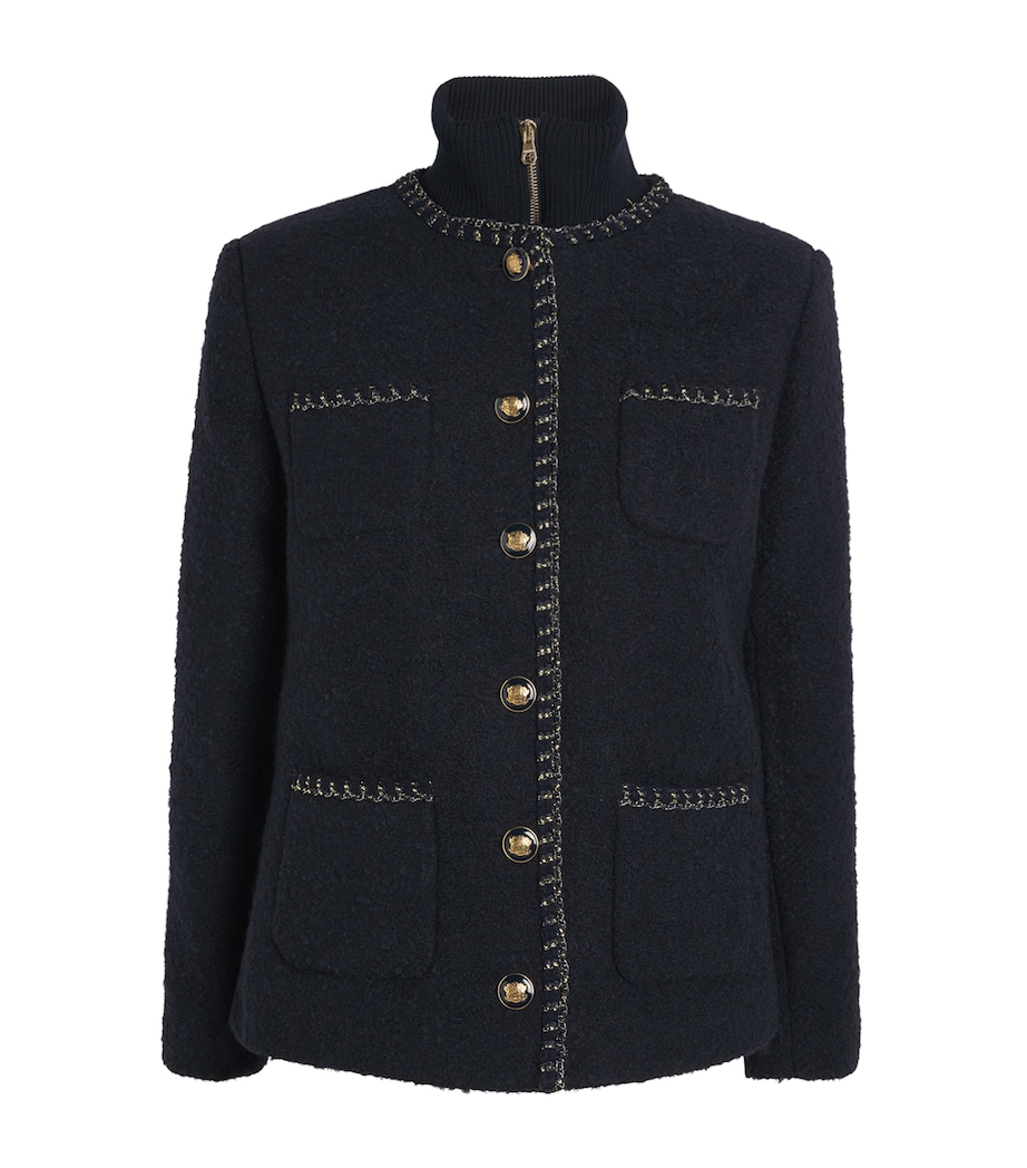 Tweed Jacket NAVY BLUE Image 1