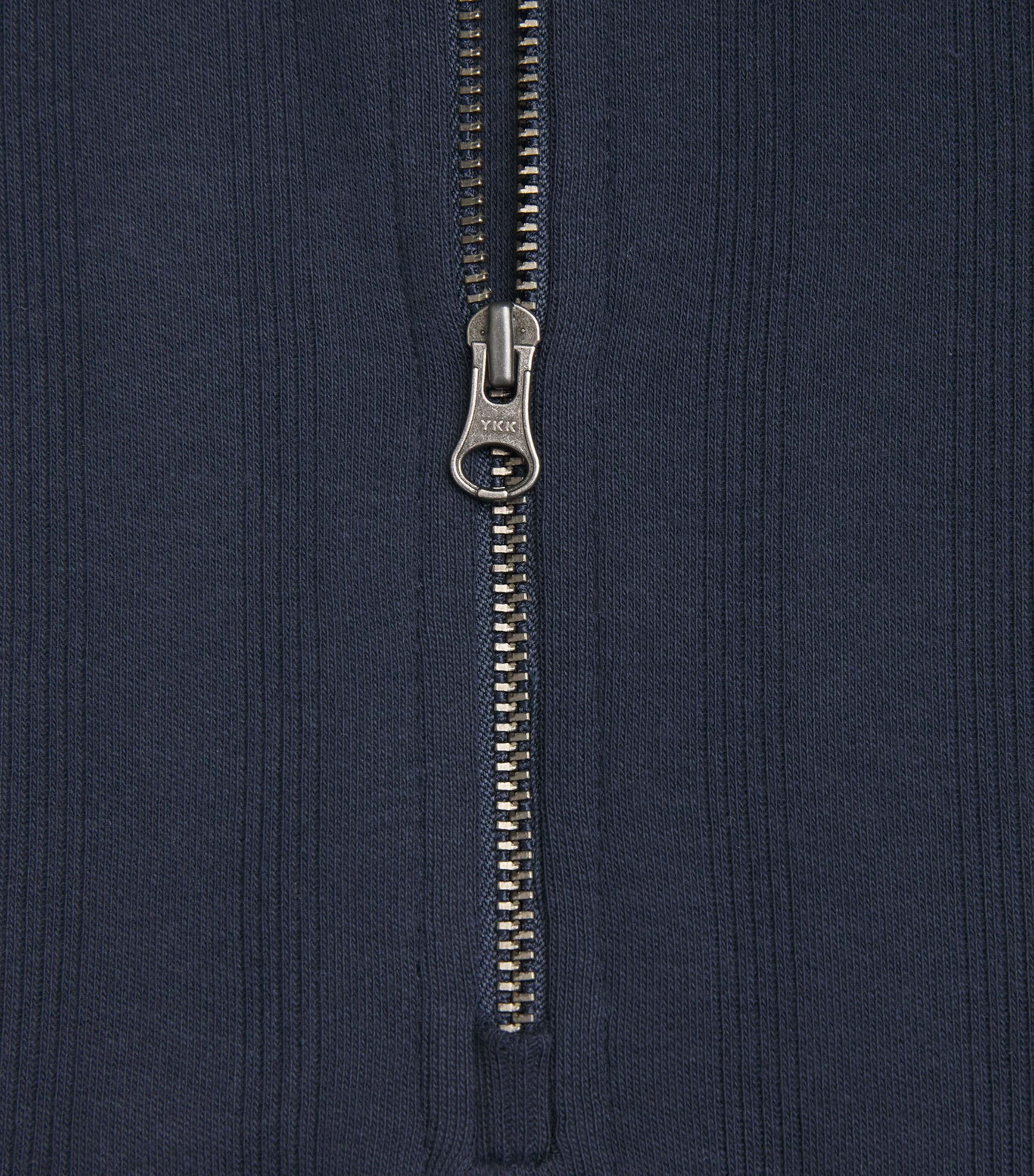 Samsøe Samsøe Mens Cotton Zip-Up Saolli Polo Shirt Salutte Image 6