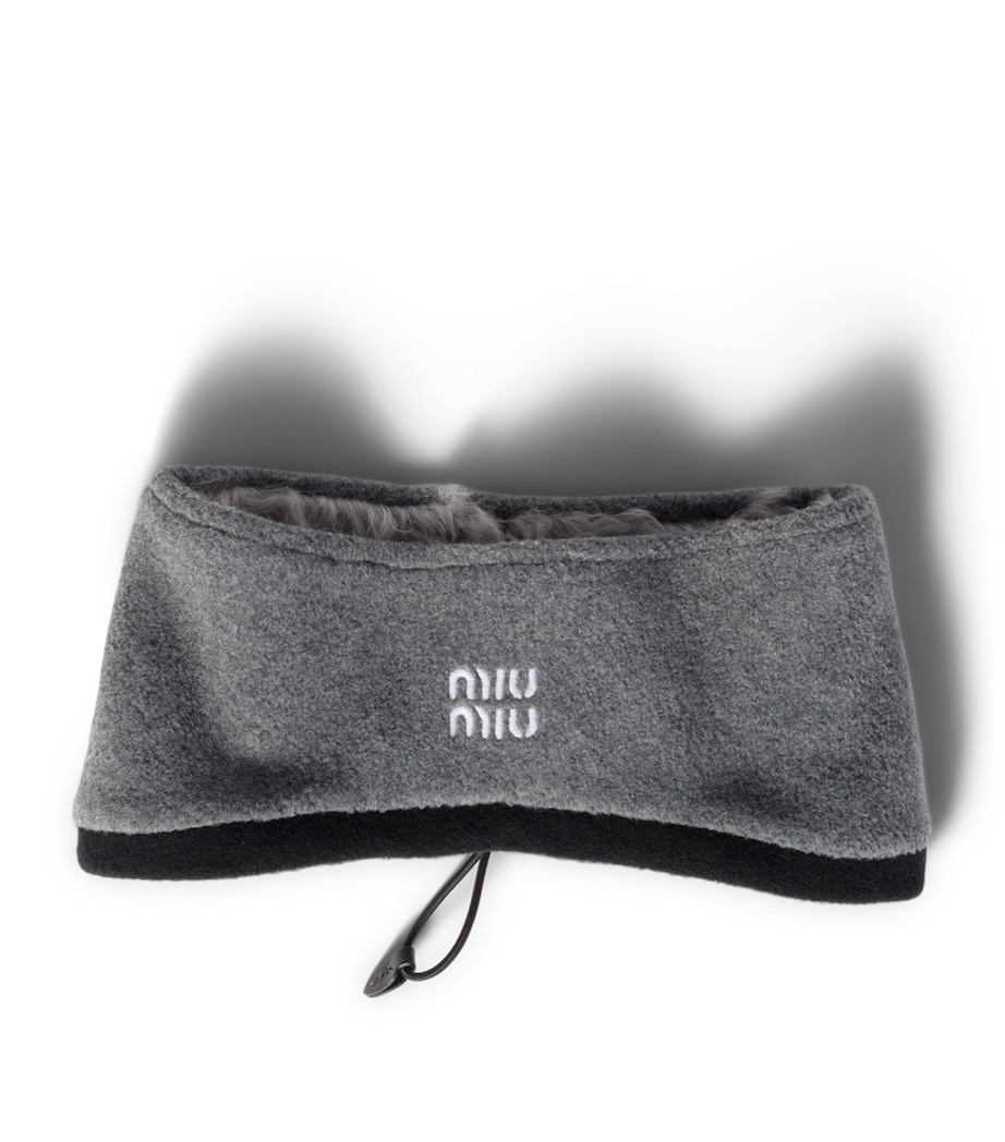 Fleece Logo Headband F0031 Image 1