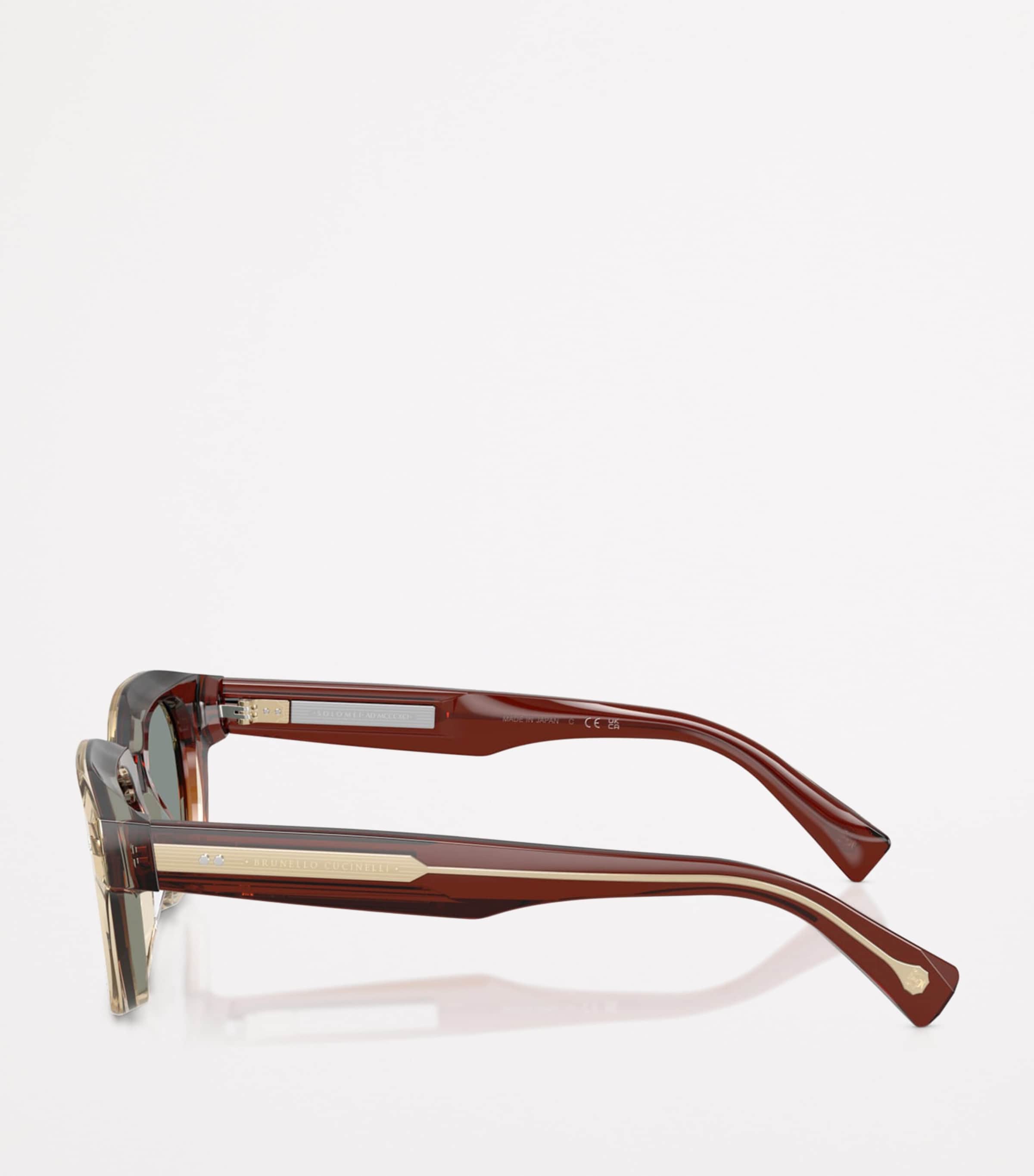 Acetate Square Jared Sunglasses 104456 Image 3