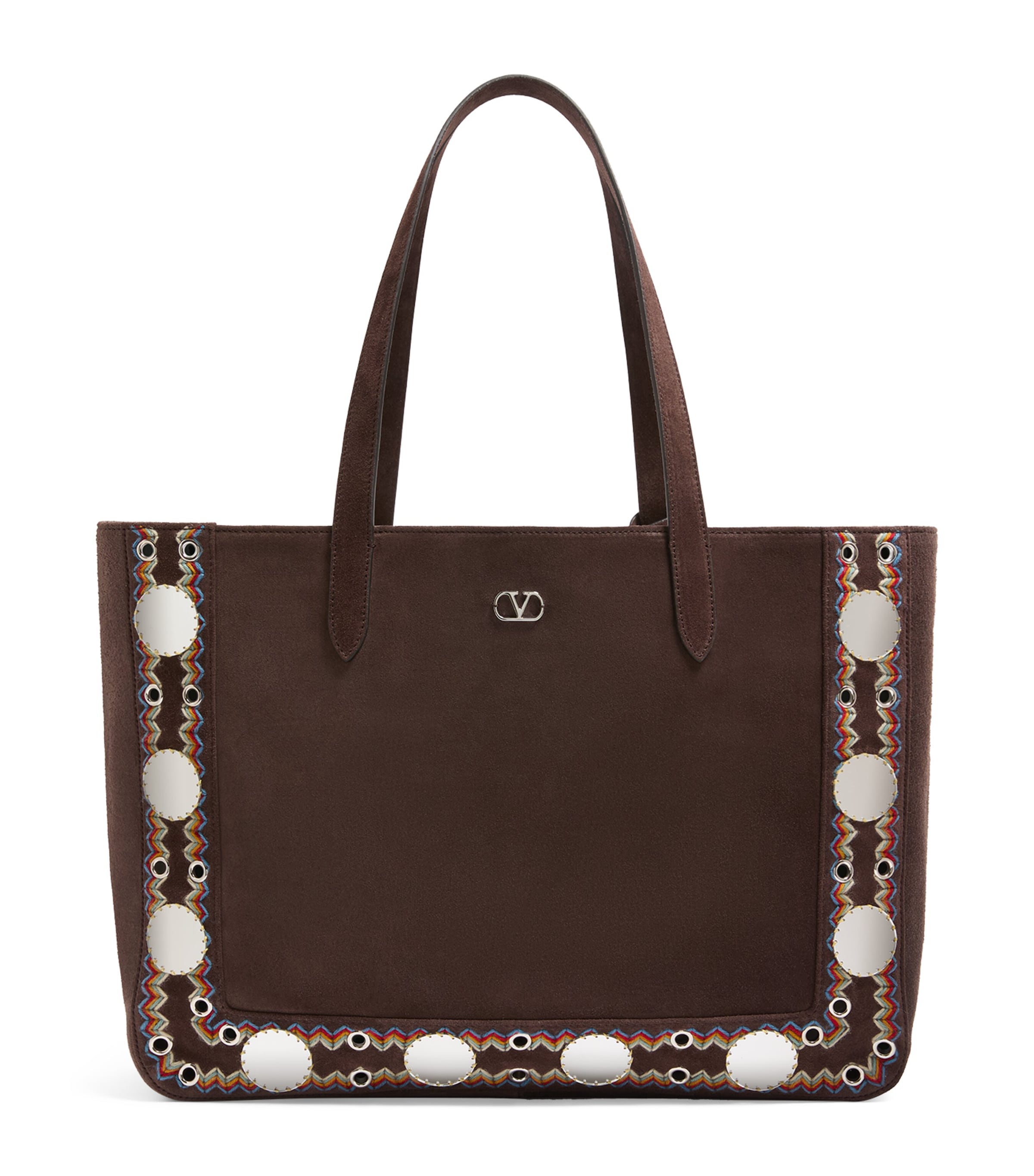 Valentino Large Suede Nellcote Tote Bag