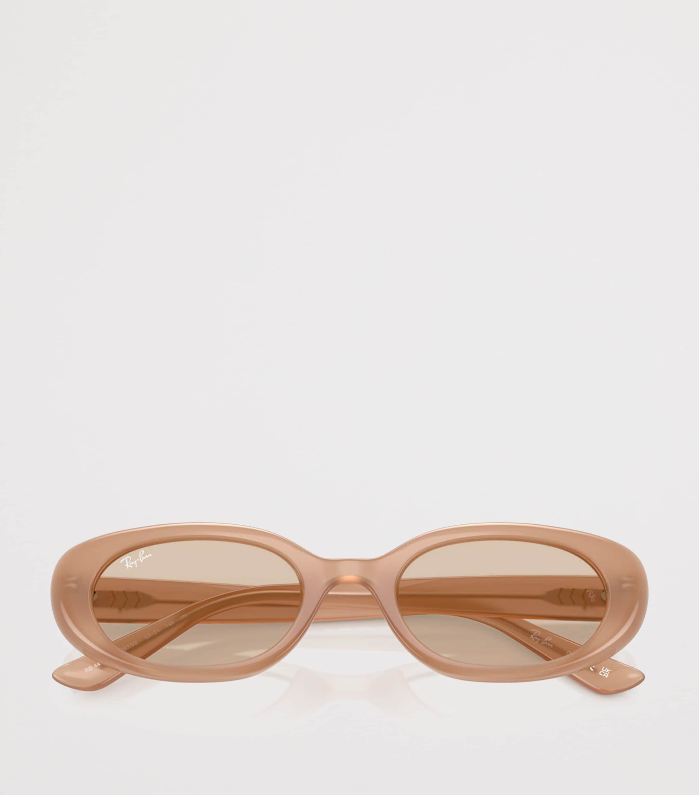Ray-Ban Injected Oval Sunglasses Brown Image 5