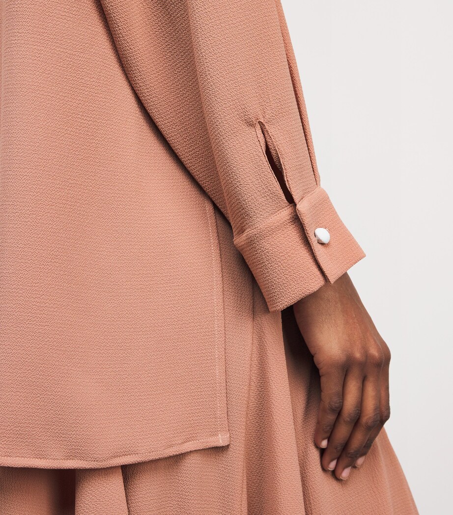 Edeline Lee Womens Georgette Jasmine Shirt Dus Image 6