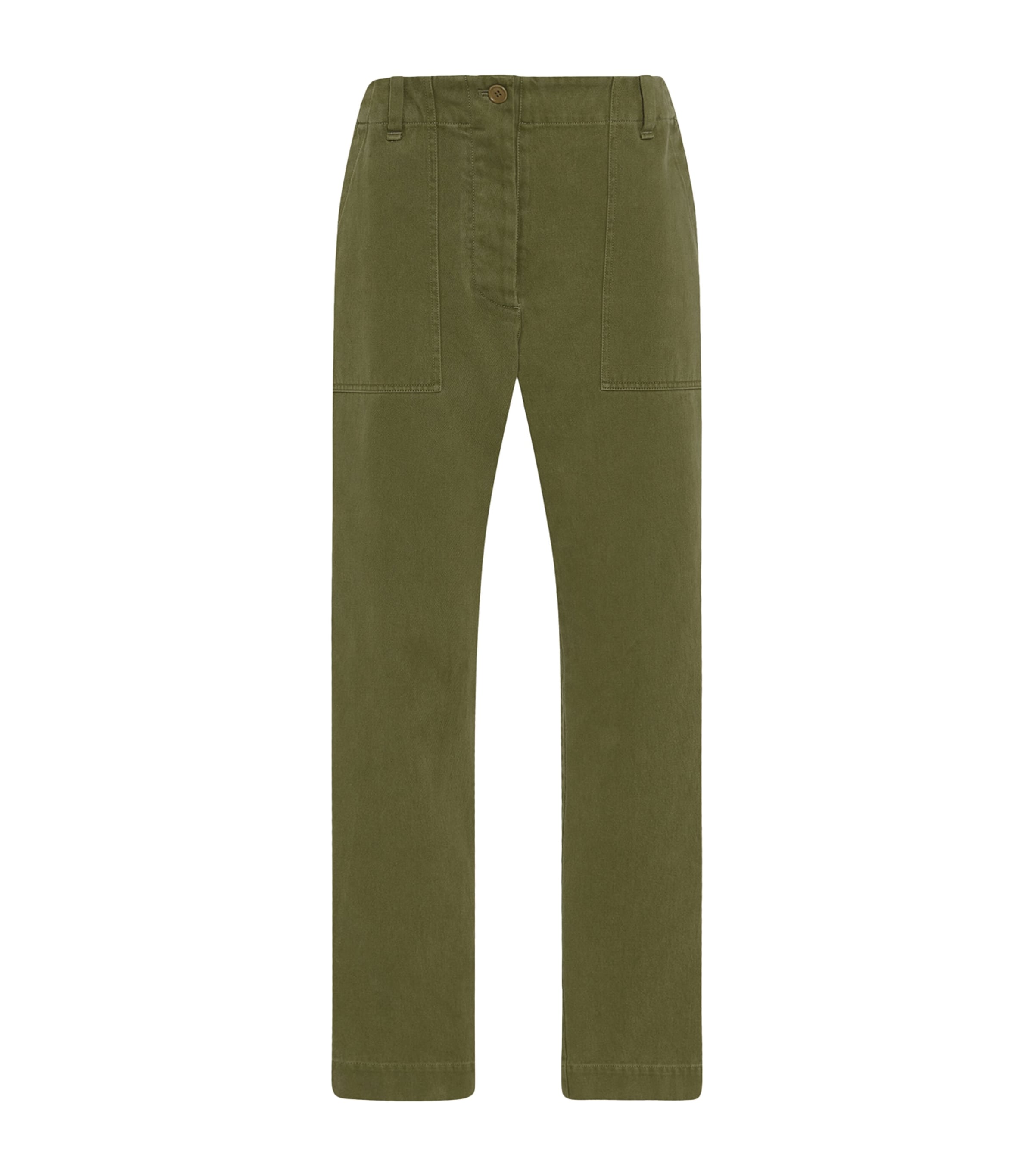 The Row Vendula Cotton Carpenter Trousers