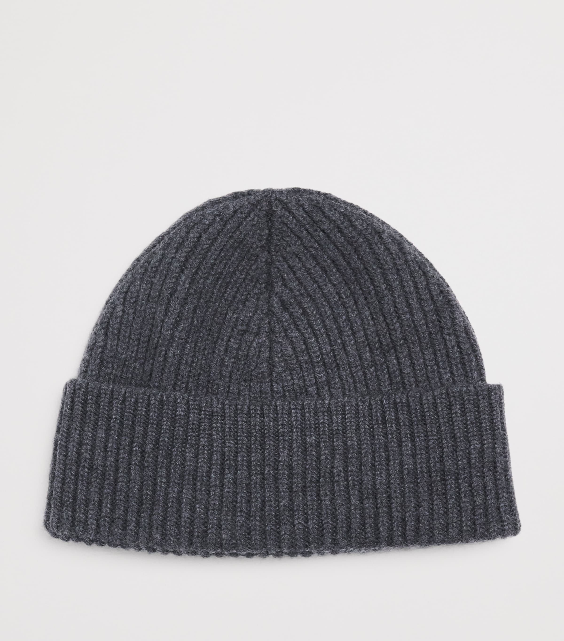 AMI Paris Ami de Coeur Beanie Gris Chine/rouge Image 3