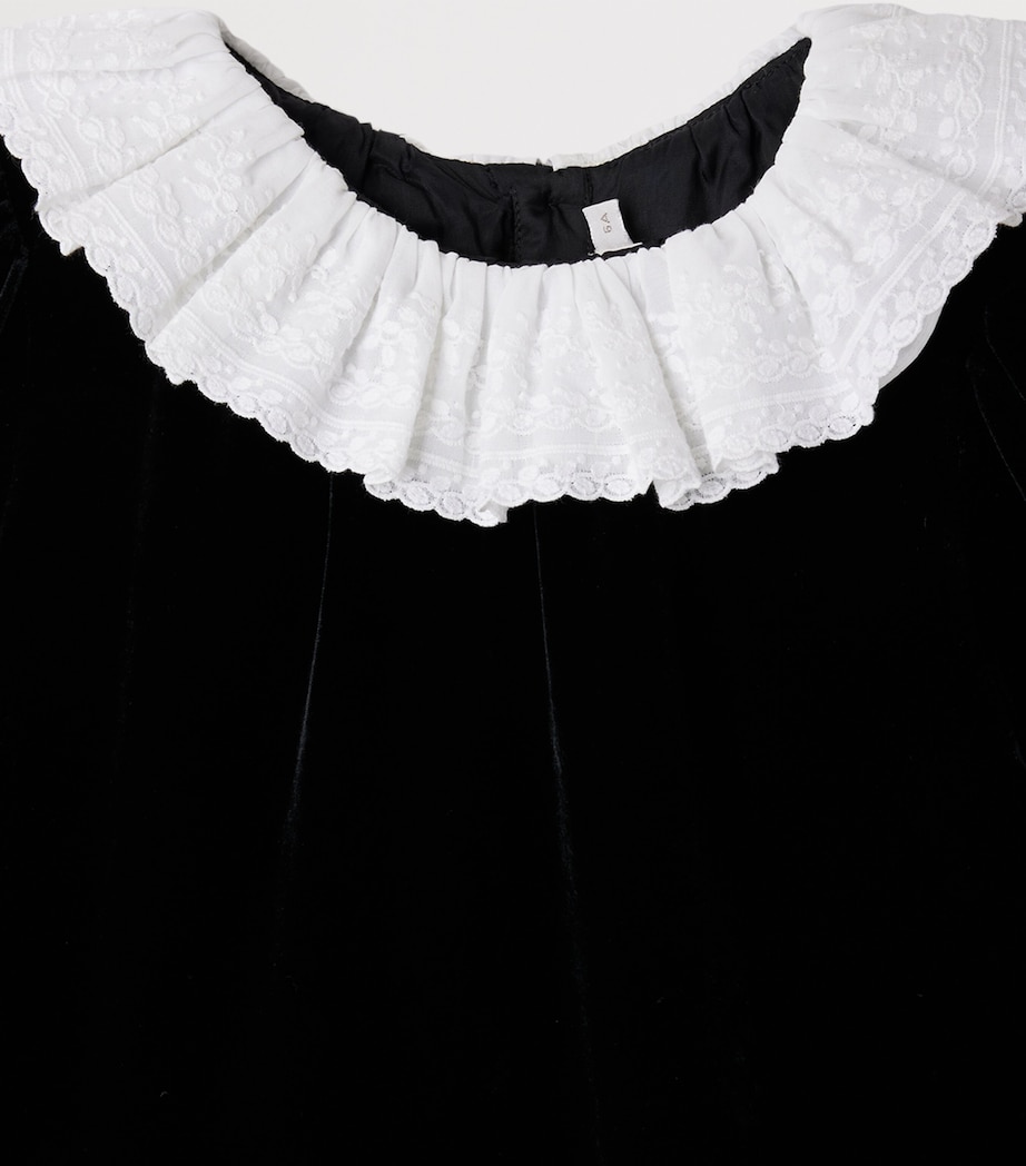 Velvet Jaelyn Dress (4-8 Years) NOIR Image 3