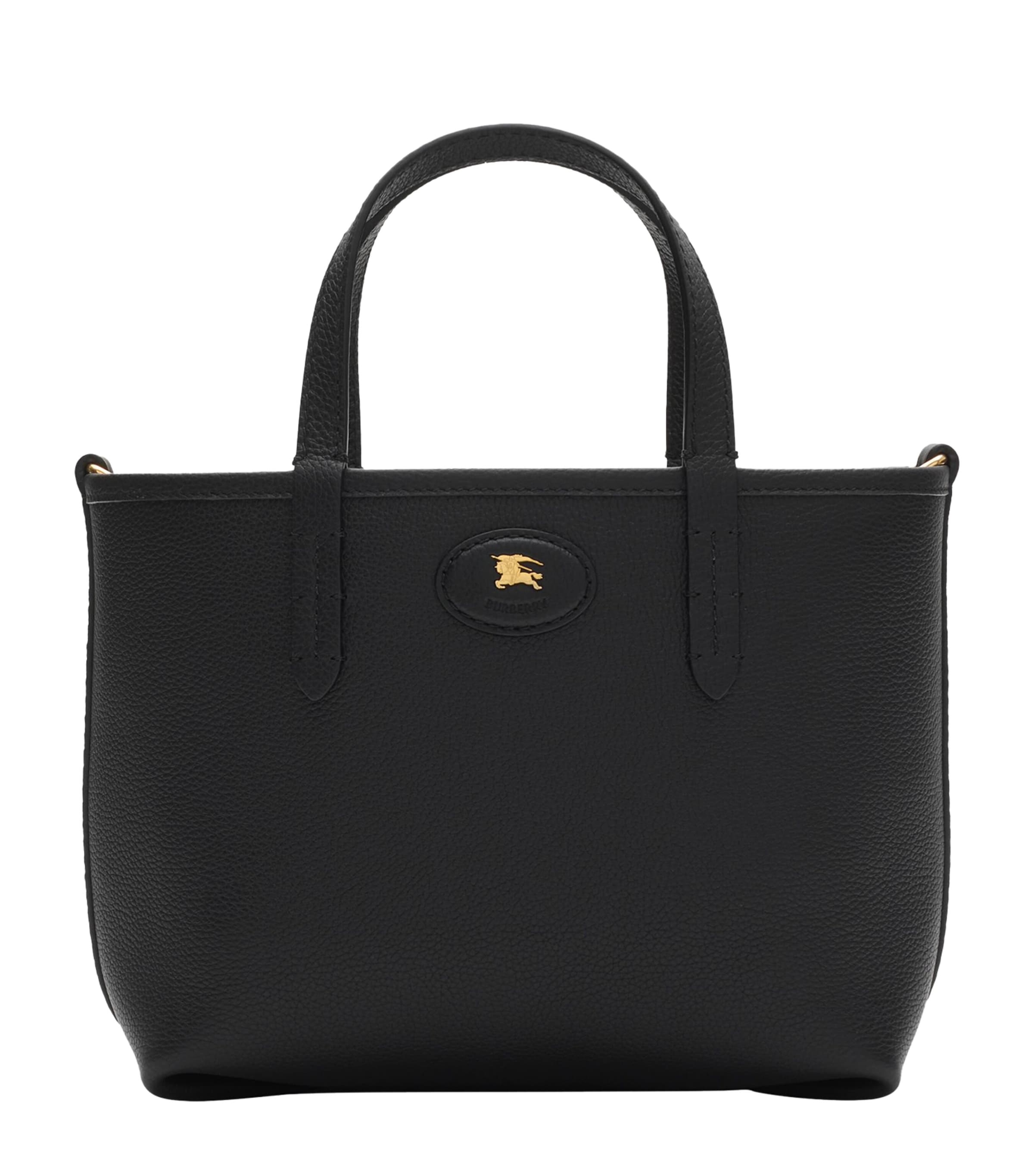 Mini Leather Reversible Bloomsbury Tote​ Bag BLACKBLACK CALICO Image 1