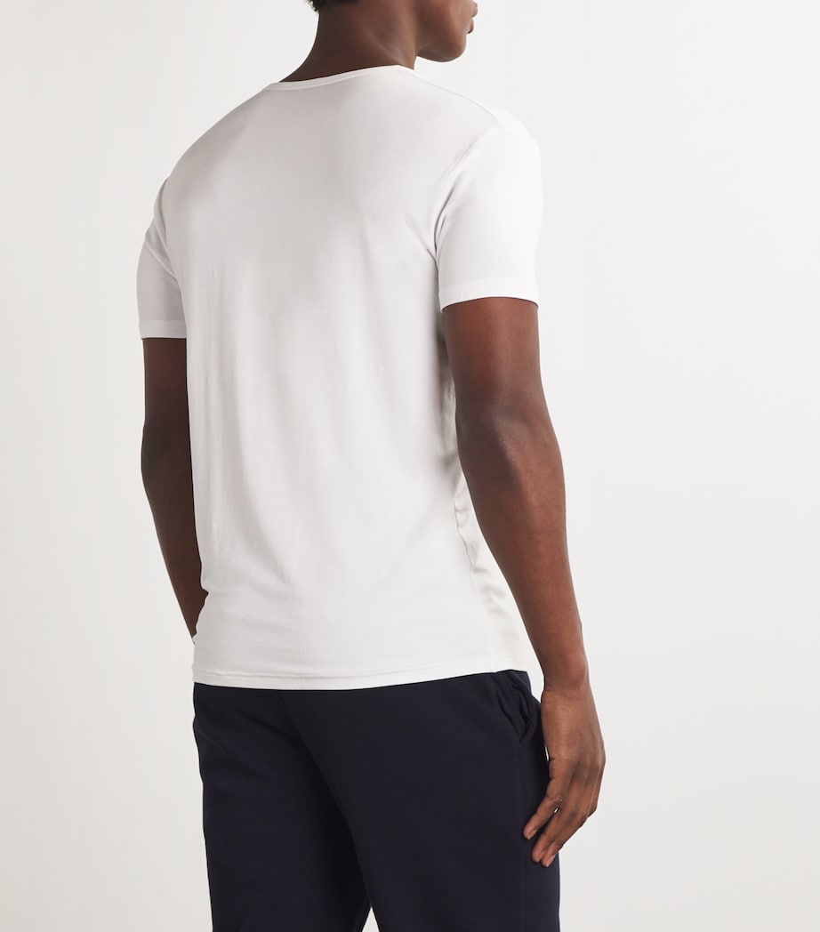 Modal-Blend Lounge T-Shirt (Pack of 3) 1A MULTICOLOUR Image 4