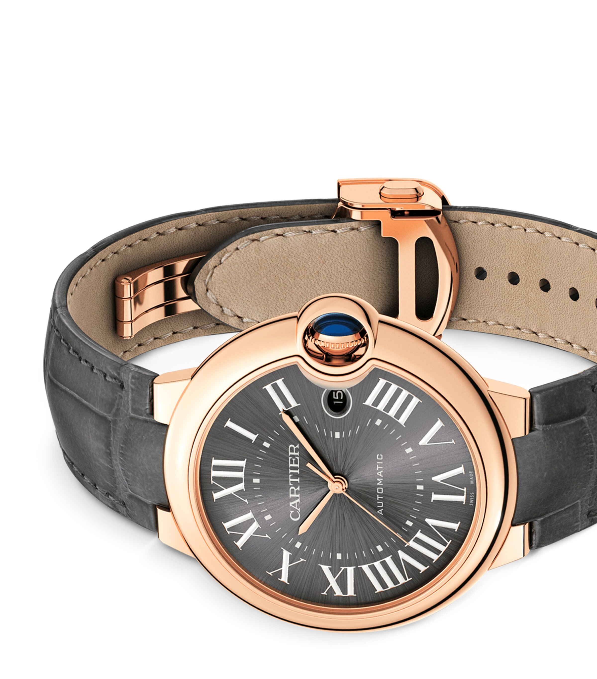 Cartier Rose Gold Ballon Bleu de Cartier Watch 40mm Rose Gold Image 4
