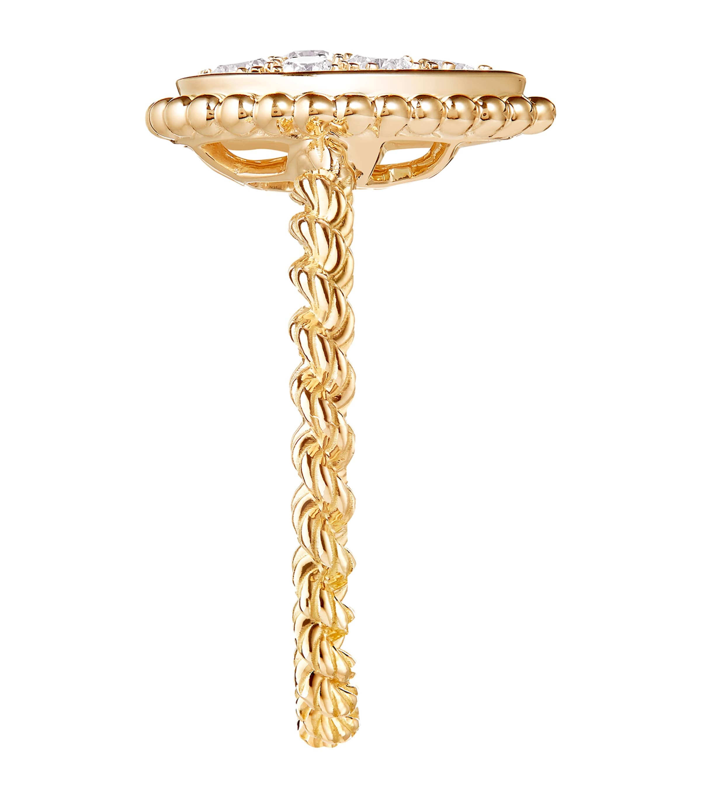 Small Yellow Gold Serpent Bohème Motif Ring YELLOW GOLD Image 2