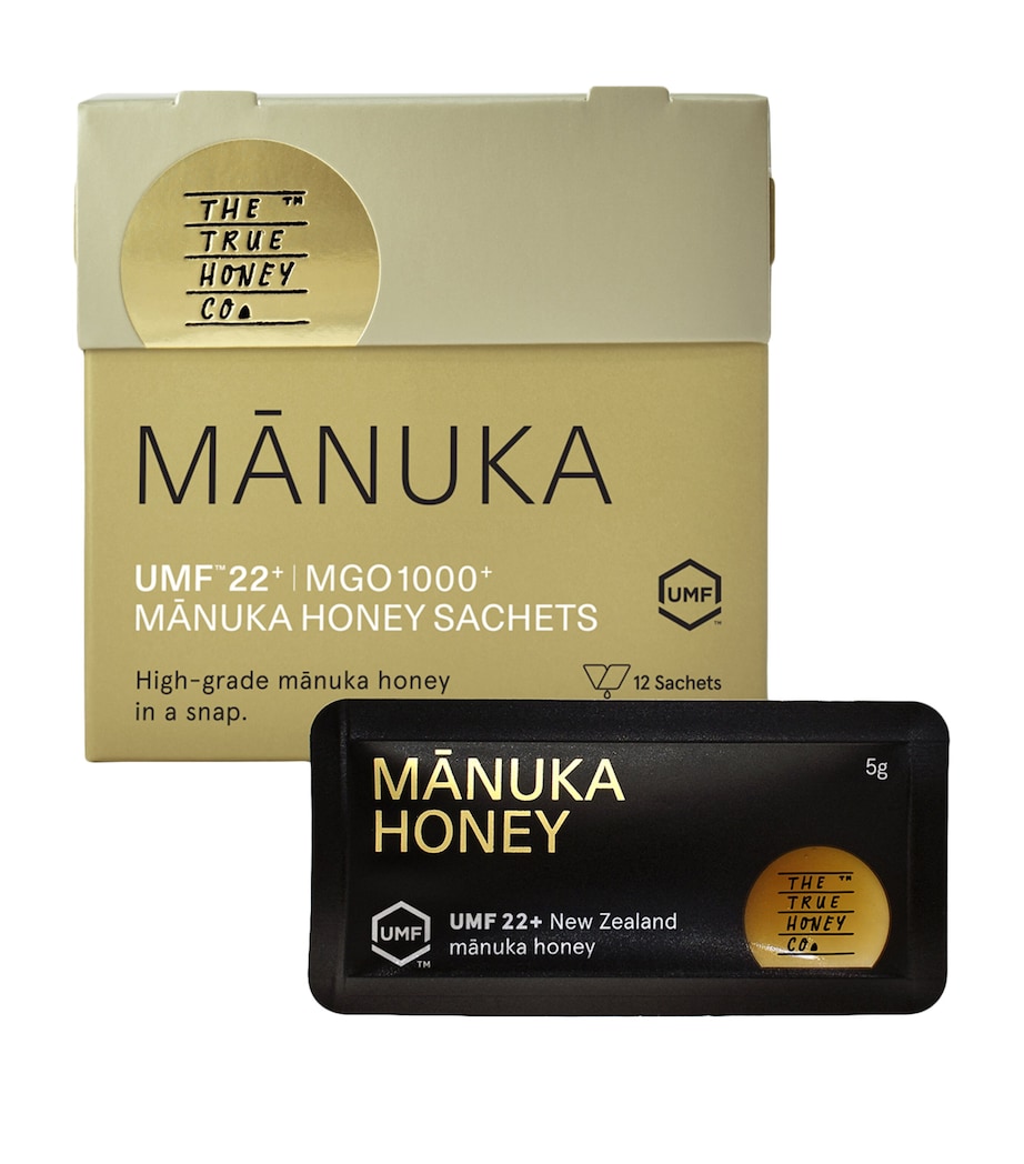 The True Honey Co UMF 22+ / 1000+ MGO Manuka Honey Sachets (12 x 5g) Image 1