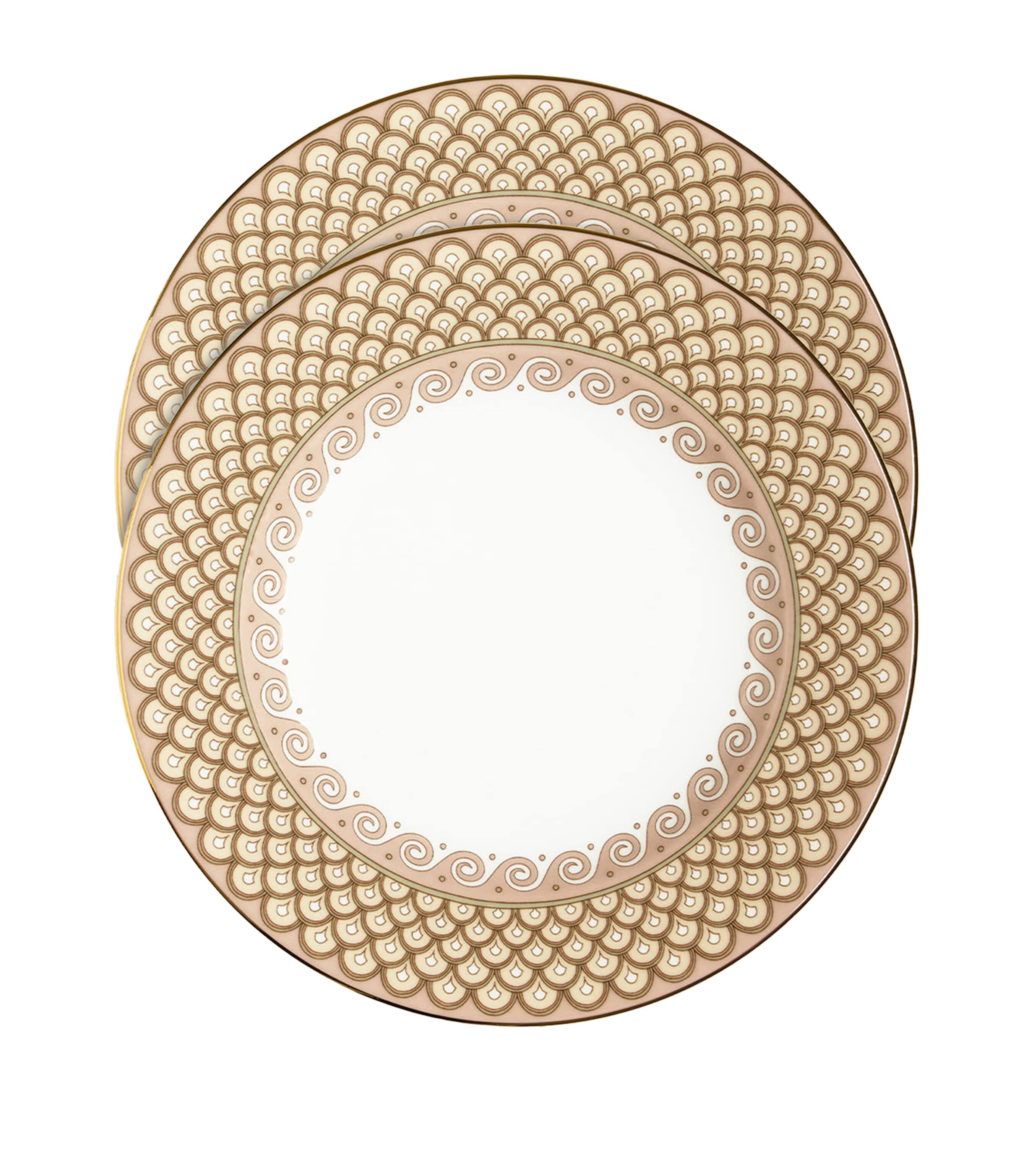 La Doublej Odysseus Dinner Plate In Pink