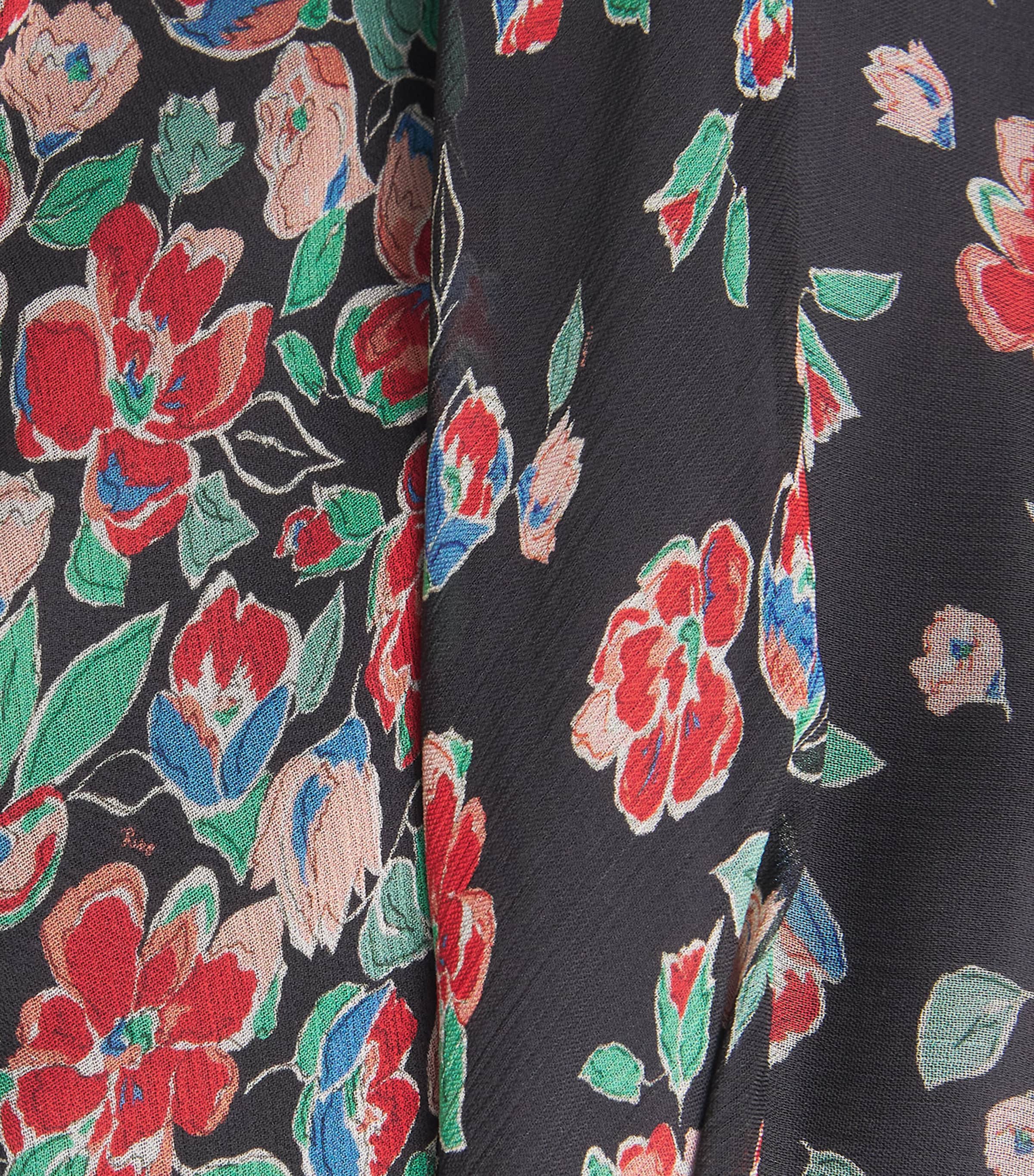 Floral Bexley Jeannie Midi Dress JEANNIE MIX CHARCL Image 5