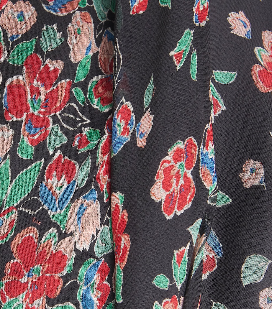 Floral Bexley Jeannie Midi Dress JEANNIE MIX CHARCL Image 5