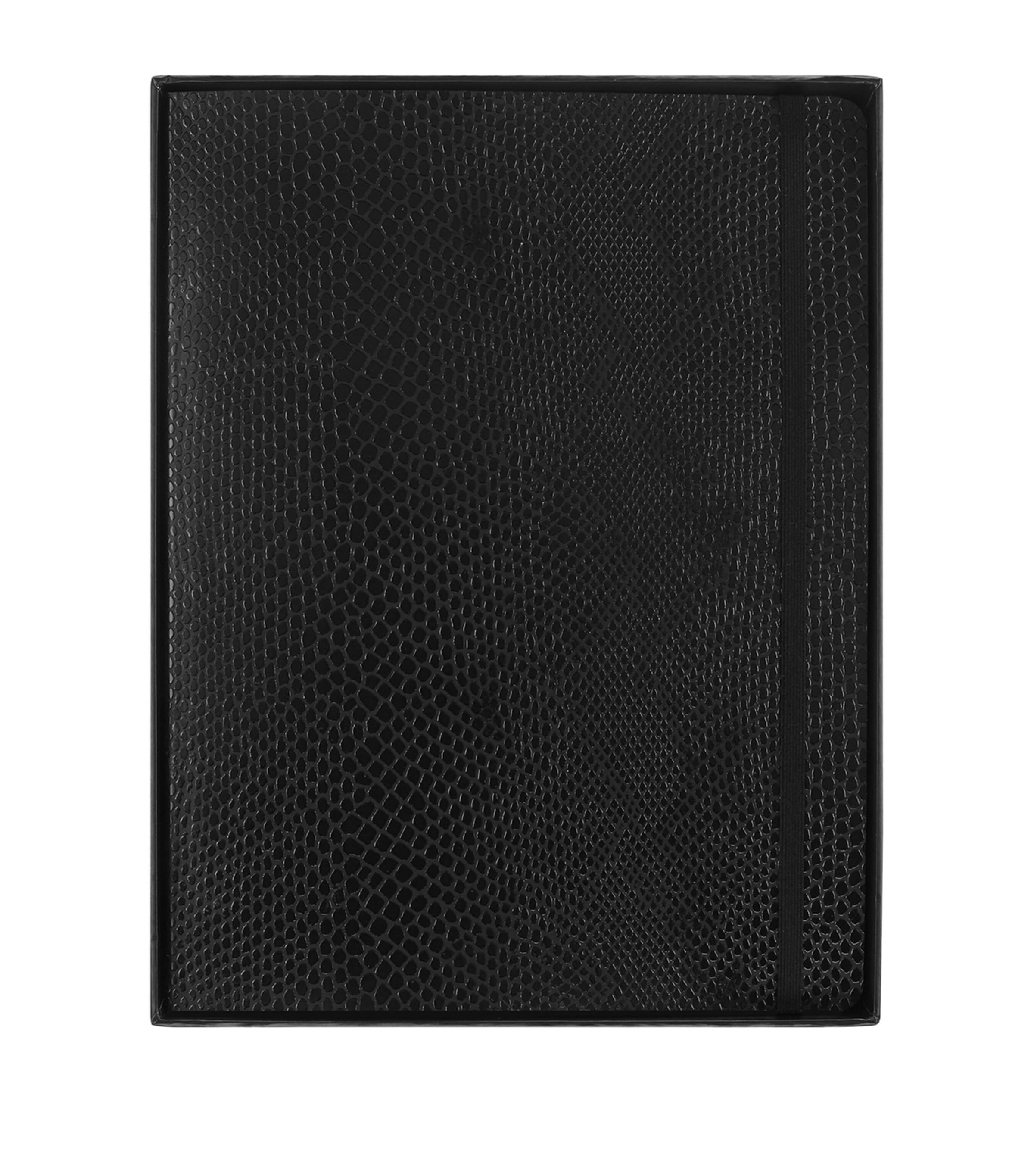 Large Precious & Ethical Vegan Notebook BLACK Image 3