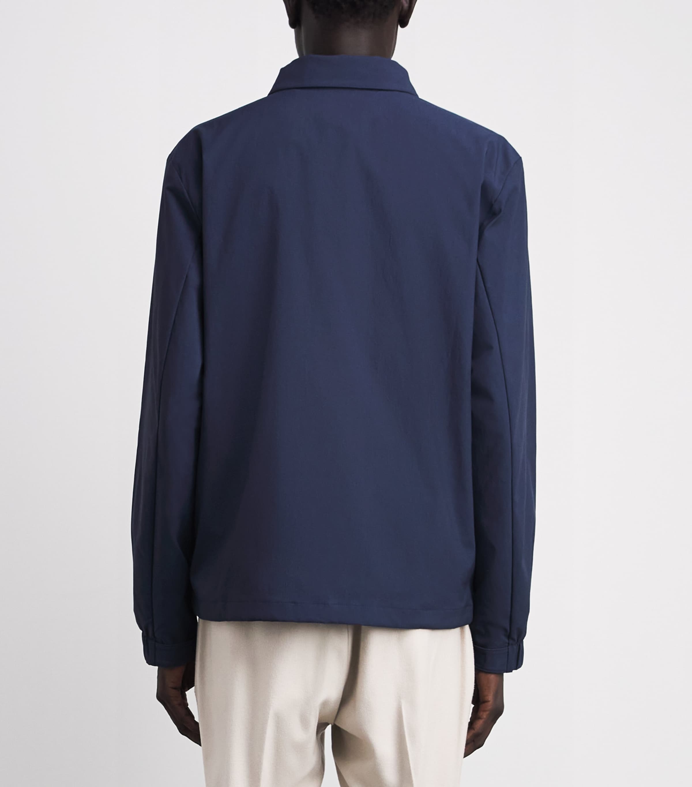 VUORI Mens V1 Coach Sports Jacket Ink Ink Image 5