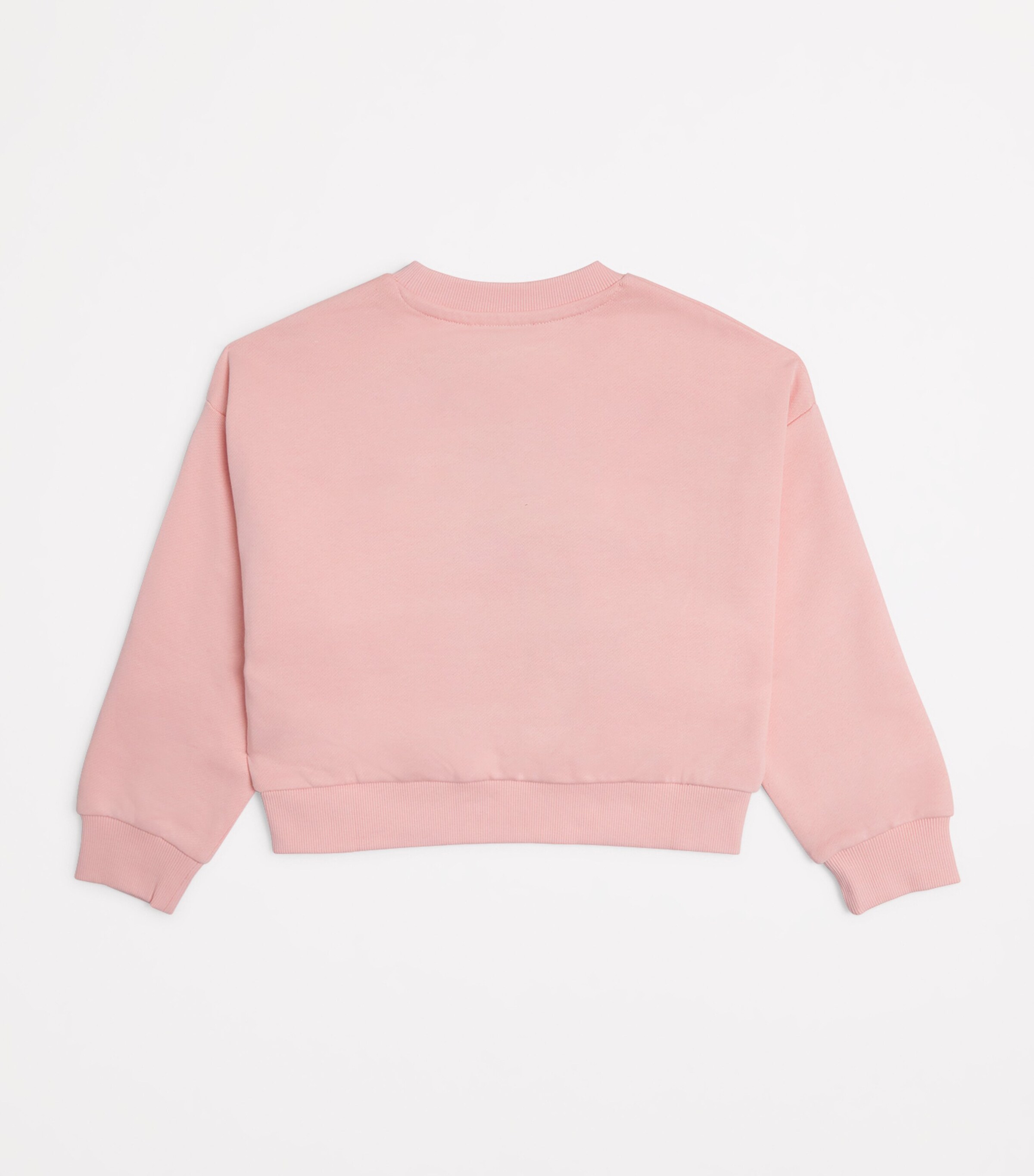 Kenzo Kids Cotton Elephant Logo Sweater (2-14 Years) English Rose Image 2