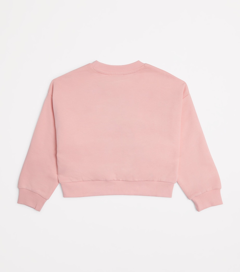 Cotton Elephant Logo Sweater (2-14 Years) 45Z ENGLISH ROSE Image 2