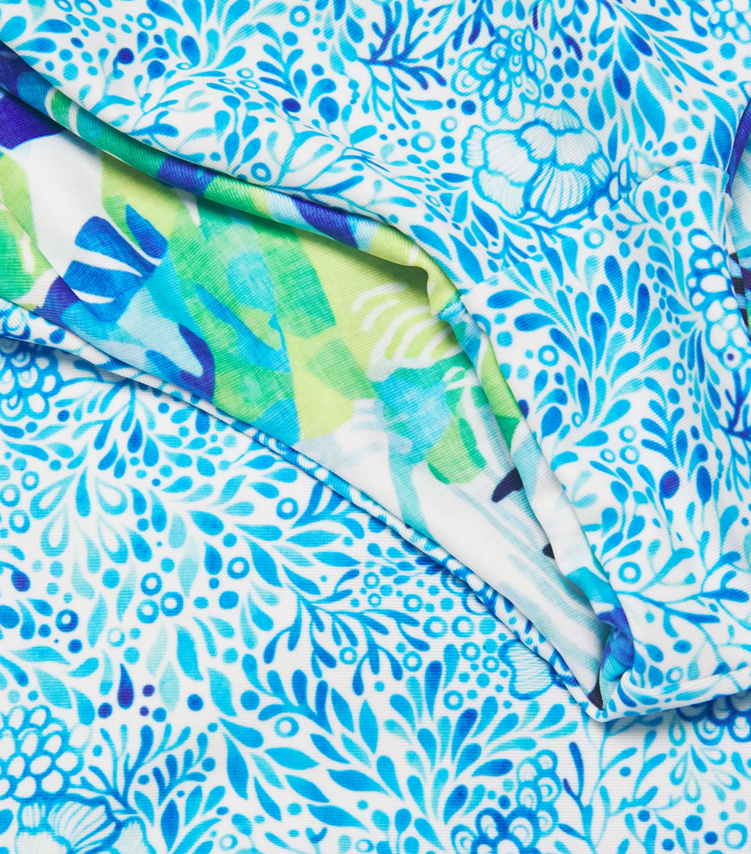 MARIE RAXEVSKY Printed Swimsuit (2-12 Years) Aquatic Image 3