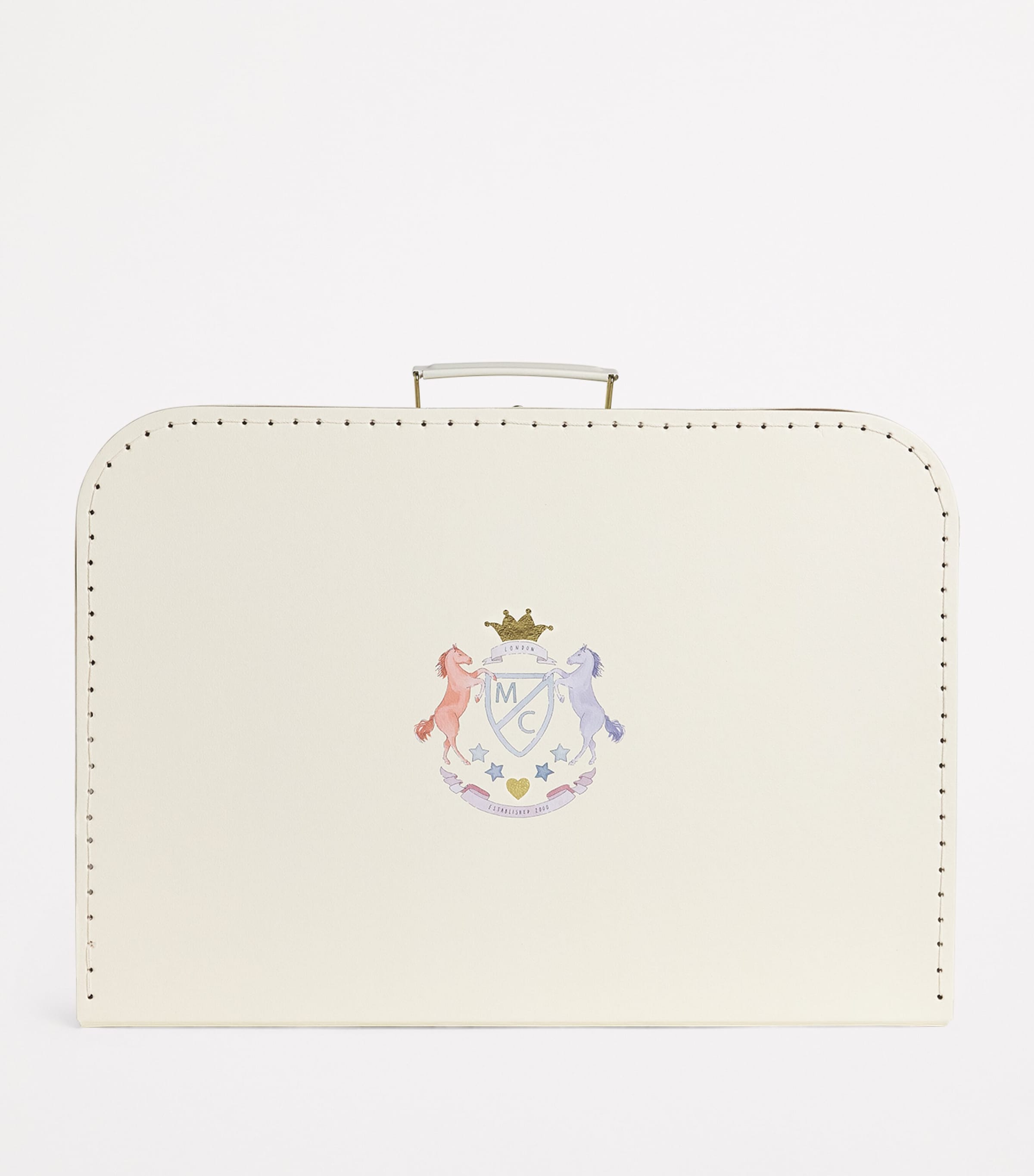 The Crest Collection Breakfast Suitcase Set MILKY WHITE Image 3