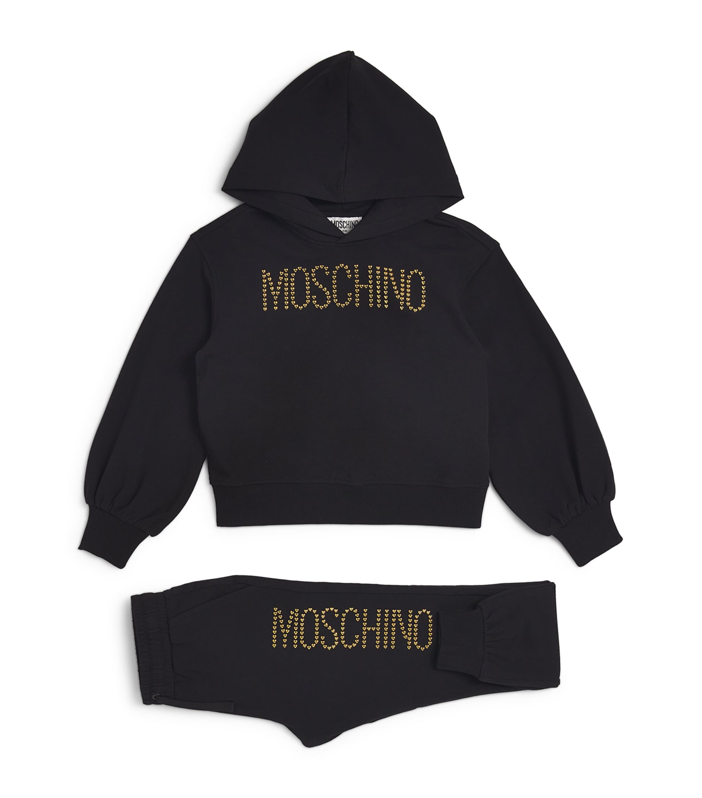 MOSCHINO STRETCH-COTTON LOGO TRACKSUIT 