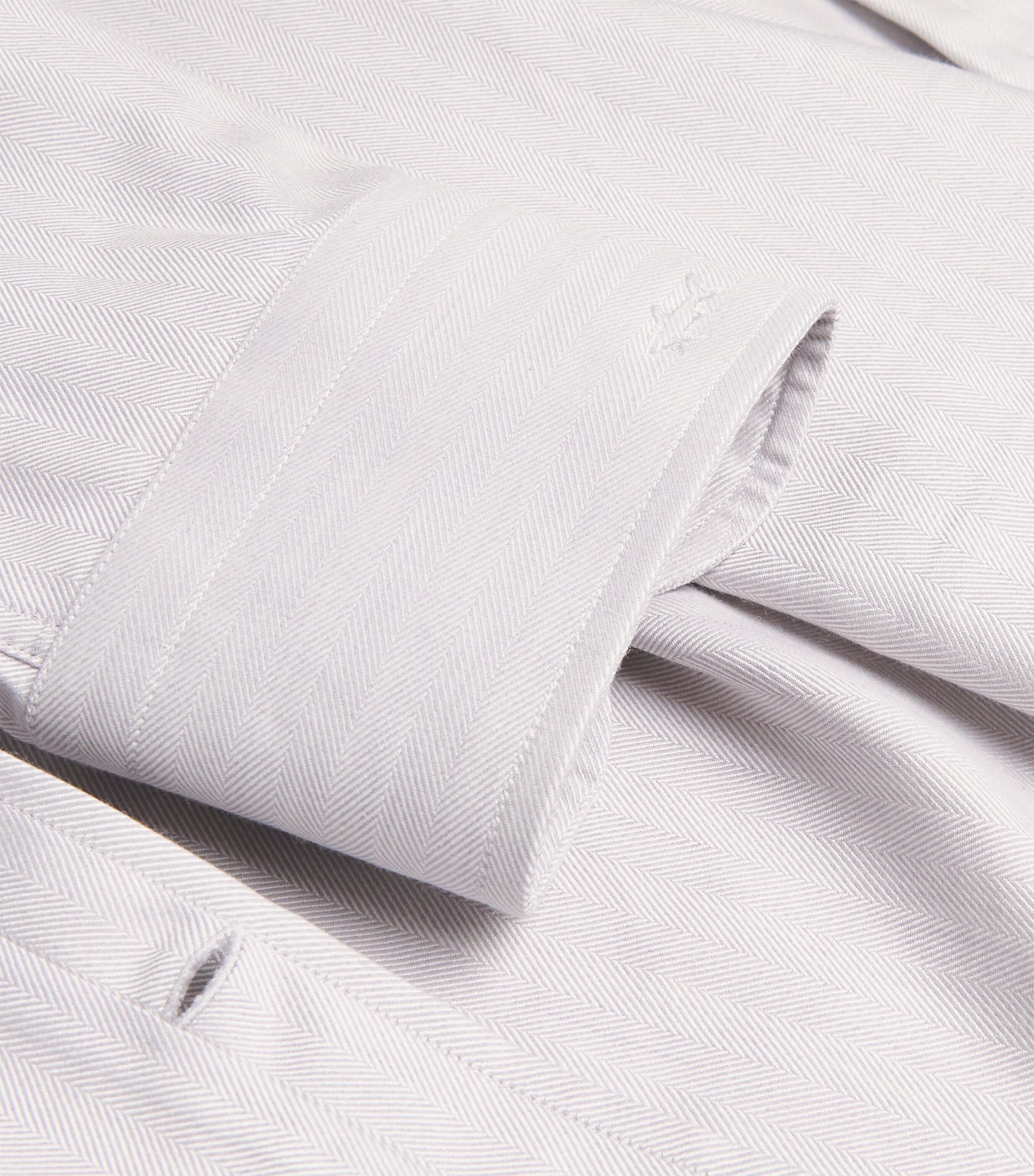 Silk-Cotton-Cashmere Shirt D38 GREY TWILLE Image 5