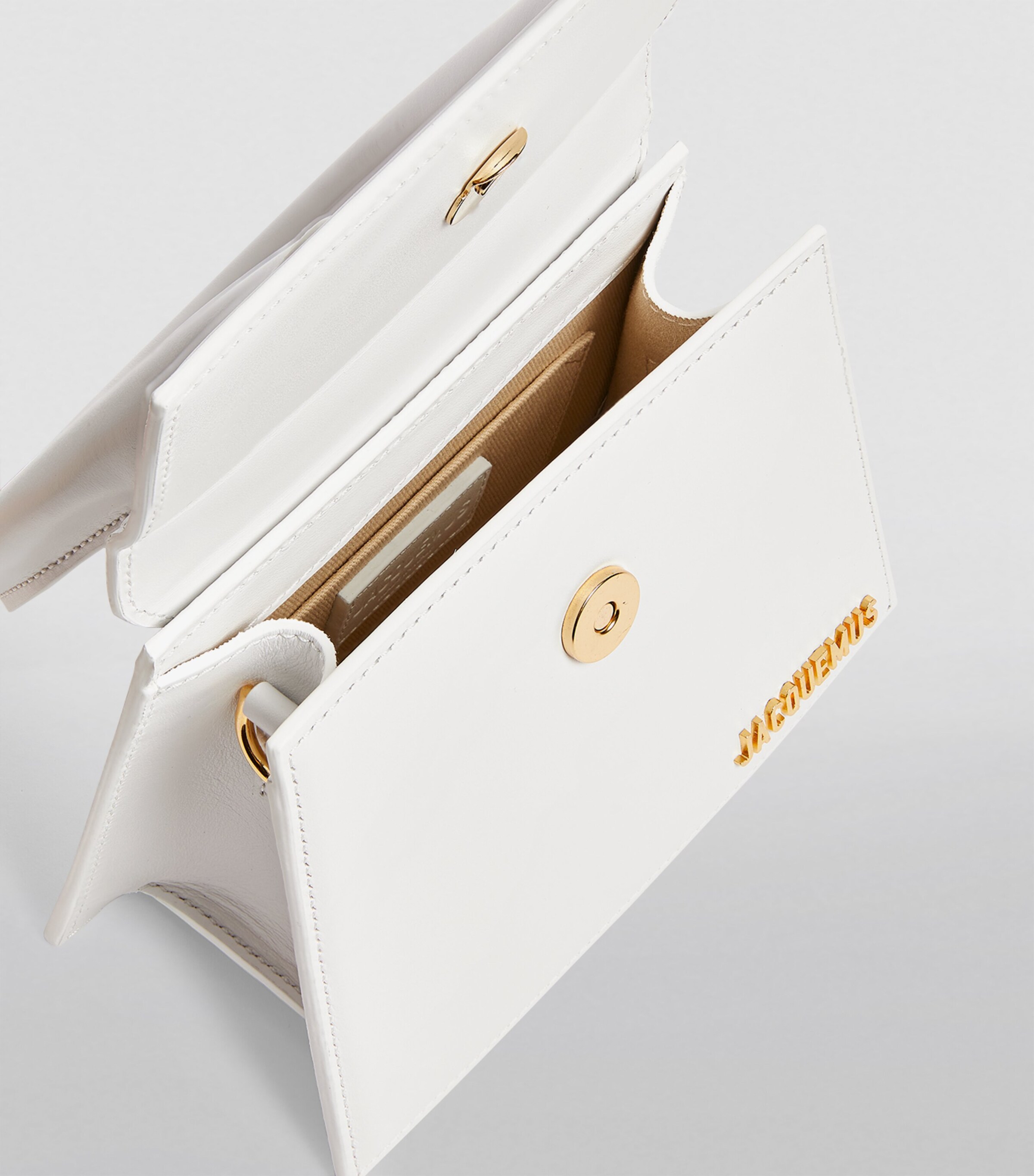 Jacquemus Medium Chiquito Top-Handle Bag White Image 6