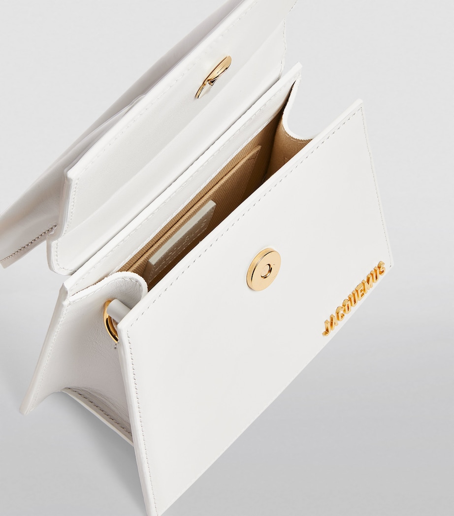 Jacquemus Medium Chiquito Top-Handle Bag White Image 6