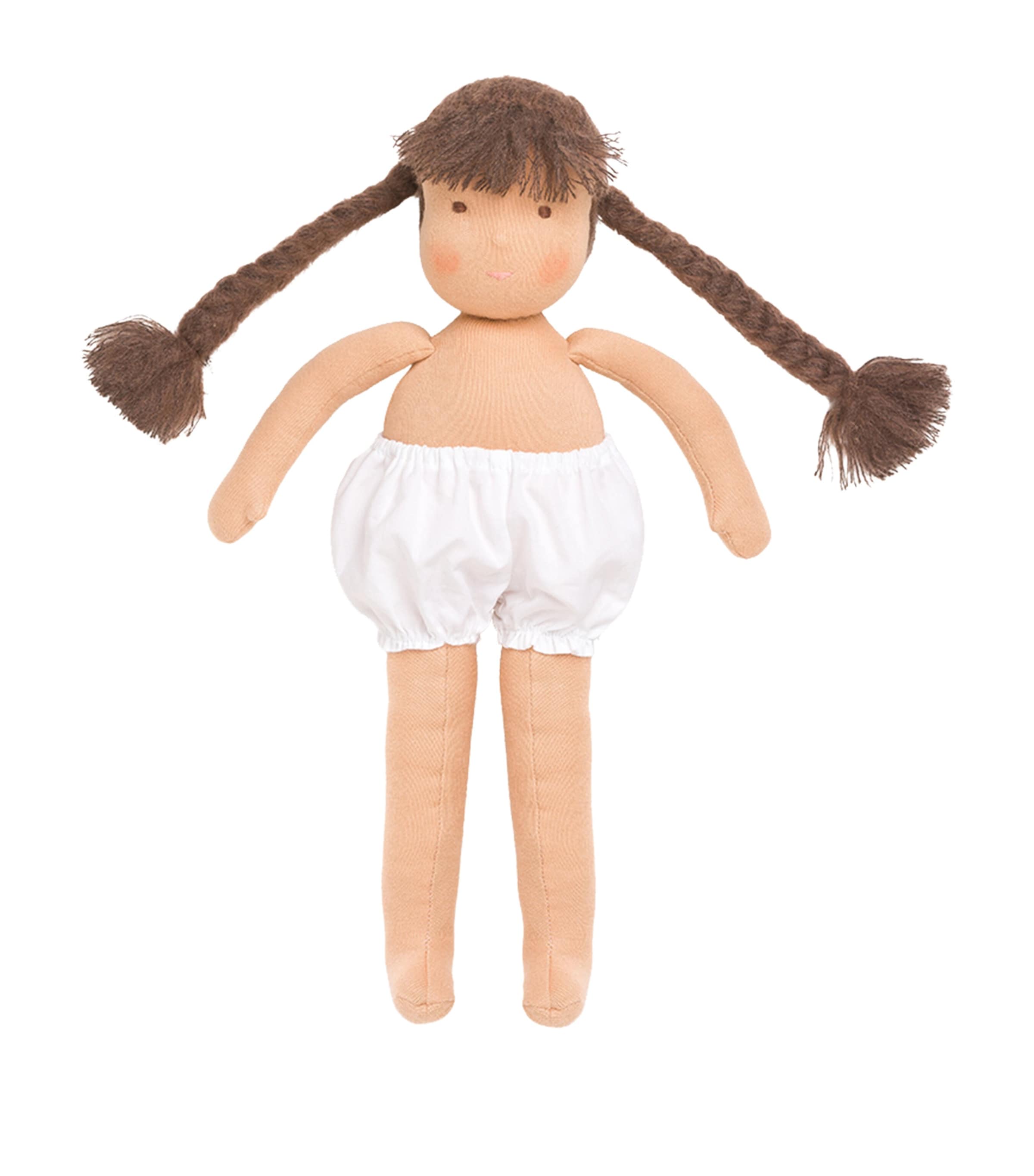 Bonpoint Large Cherry Doll In White