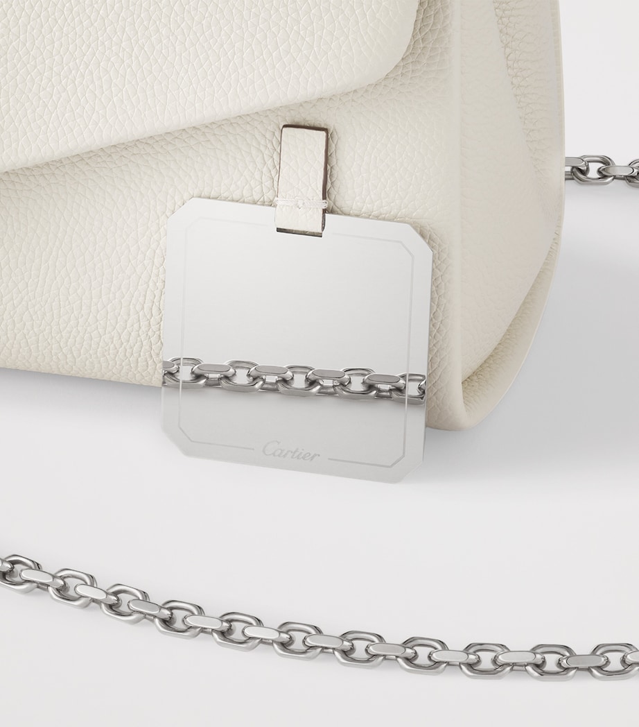 Small Panthère Graphique de Cartier Chain Bag SALT WHITE Image 5