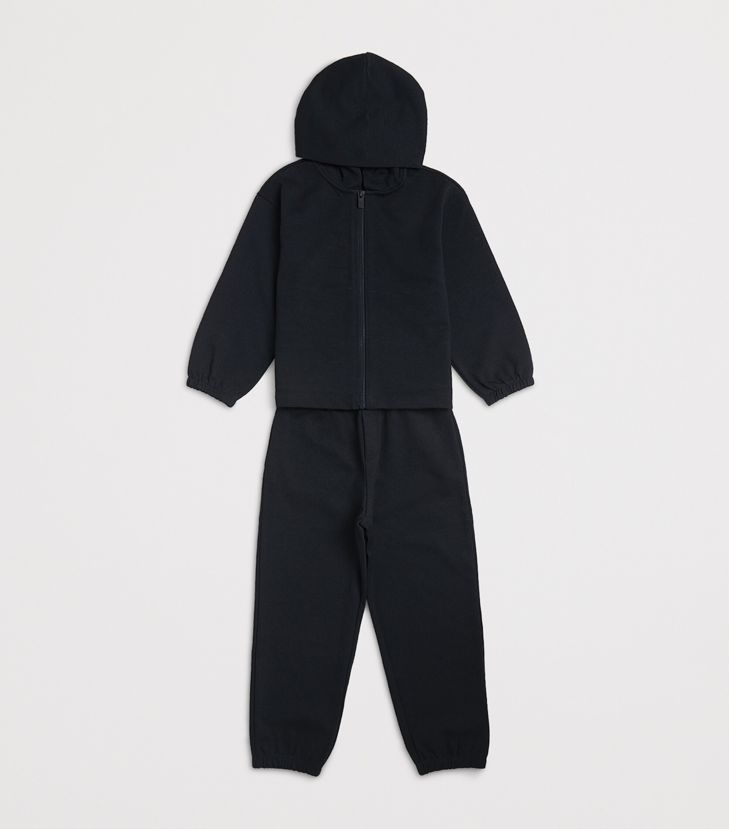Emporio Armani Kids Logo Hoodie and Sweatpants Set (4-16 Years) Iconico Blu Nvy Image 3