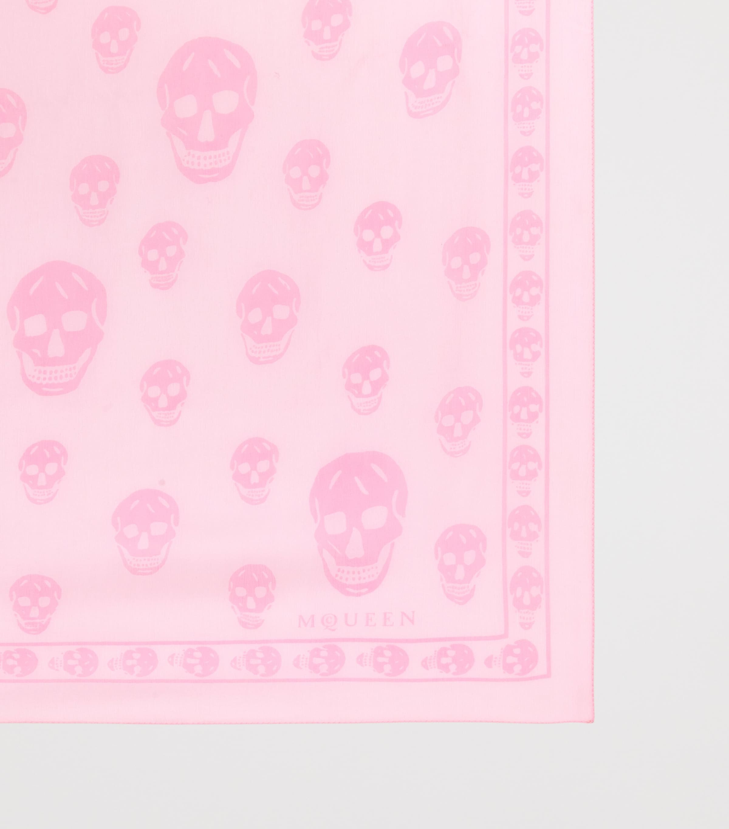 McQueen Silk Skull Scarf Image 2
