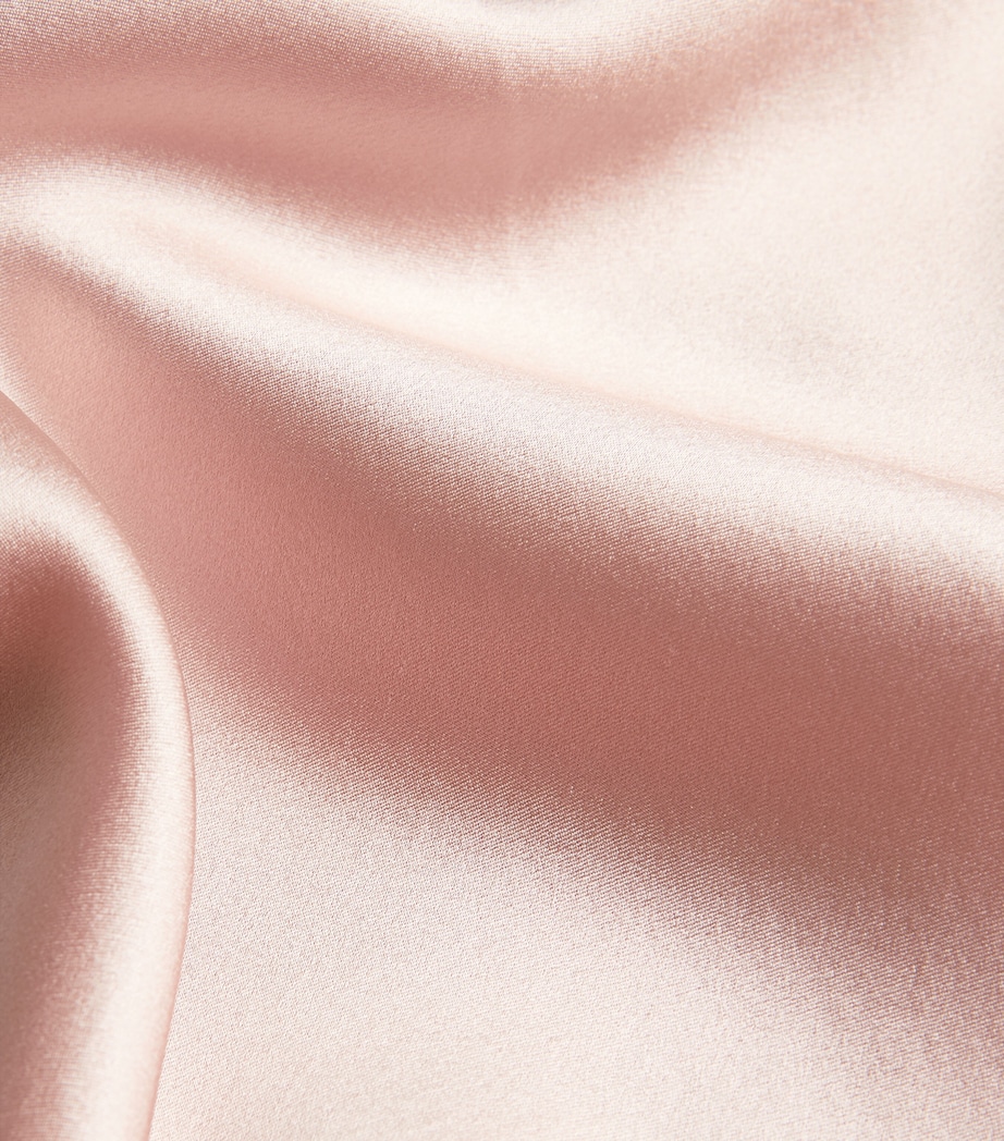 Silk Issa Slip Dress OYSTER Image 5