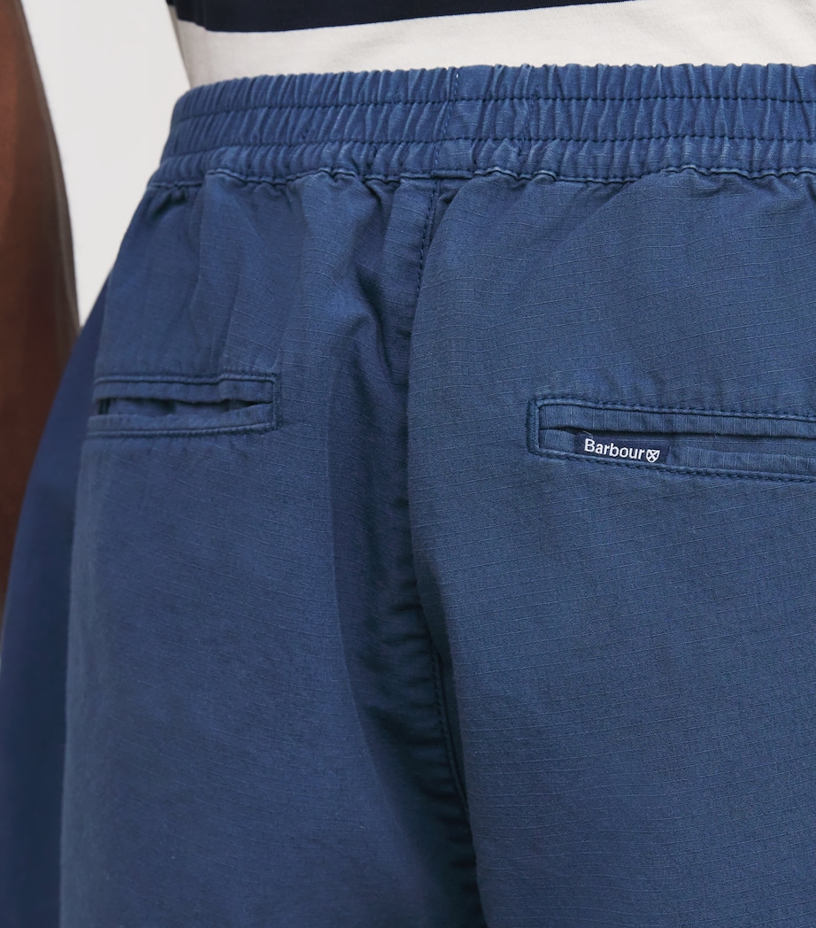 Cotton Ripstop Rickfell Shorts DARK DENIM Image 6