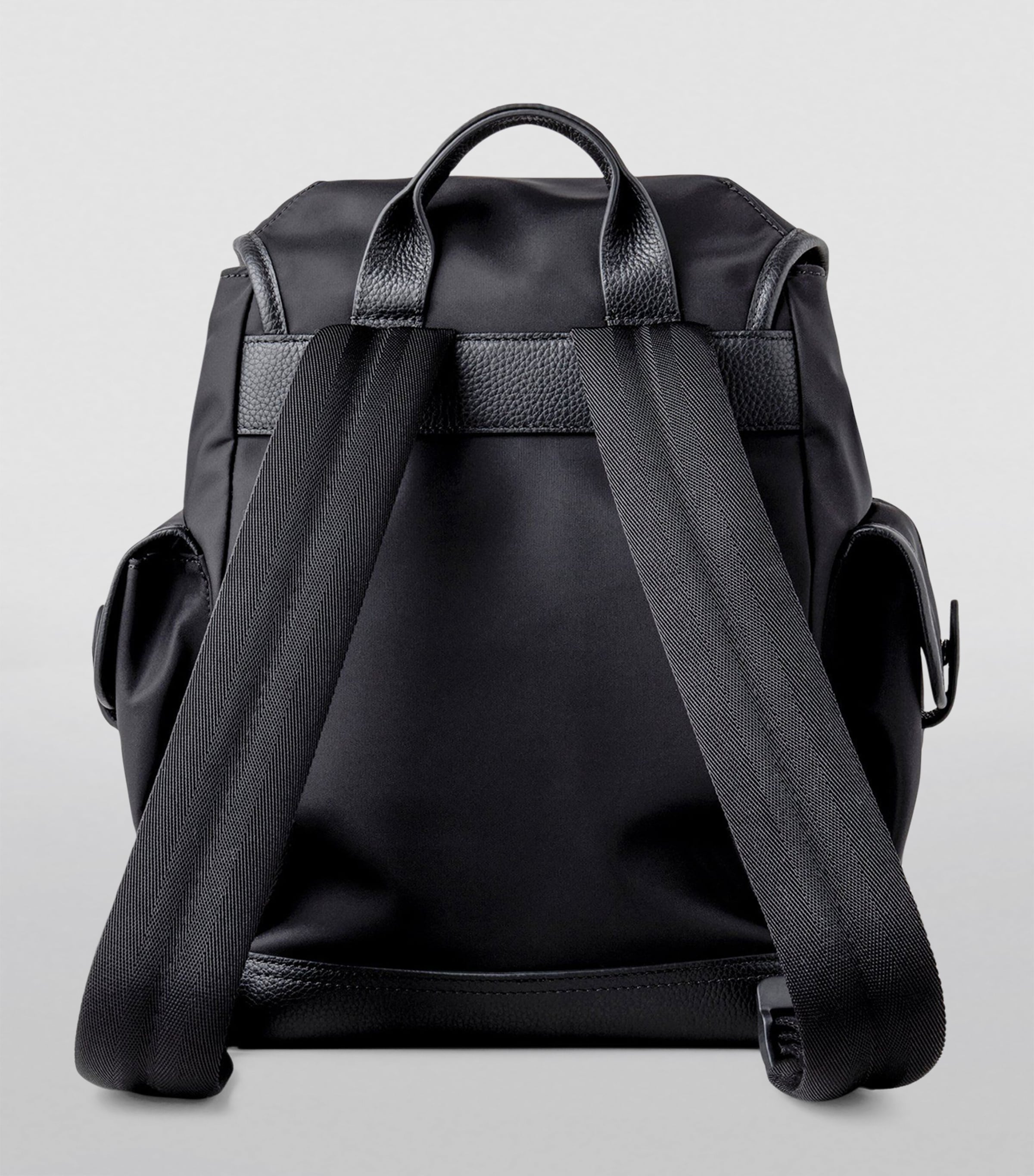 Mini Nylon Heritage Backpack BLACK Image 4