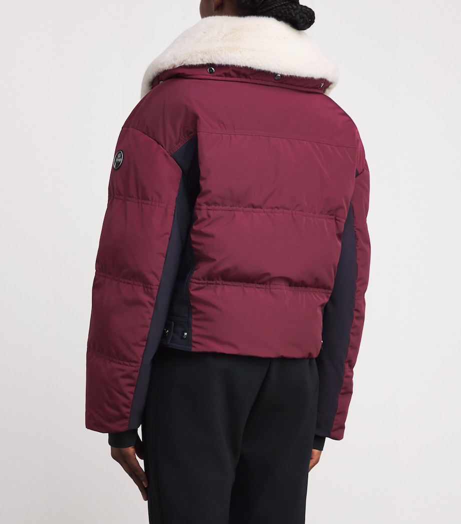 Water-Repellent Lakki Ski Jacket 2034ACJOU/MRIN/NEIGE Image 4