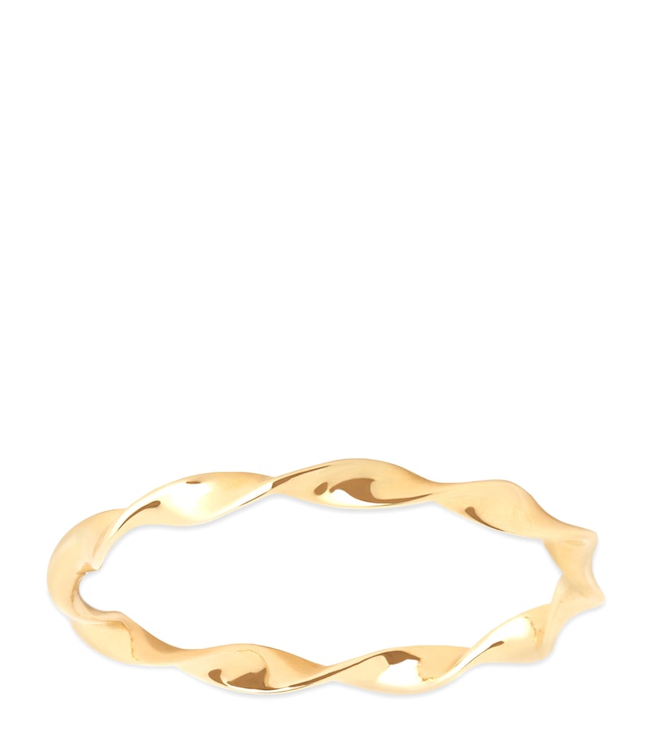 Yellow Gold Twist Ring GOLD Image 1
