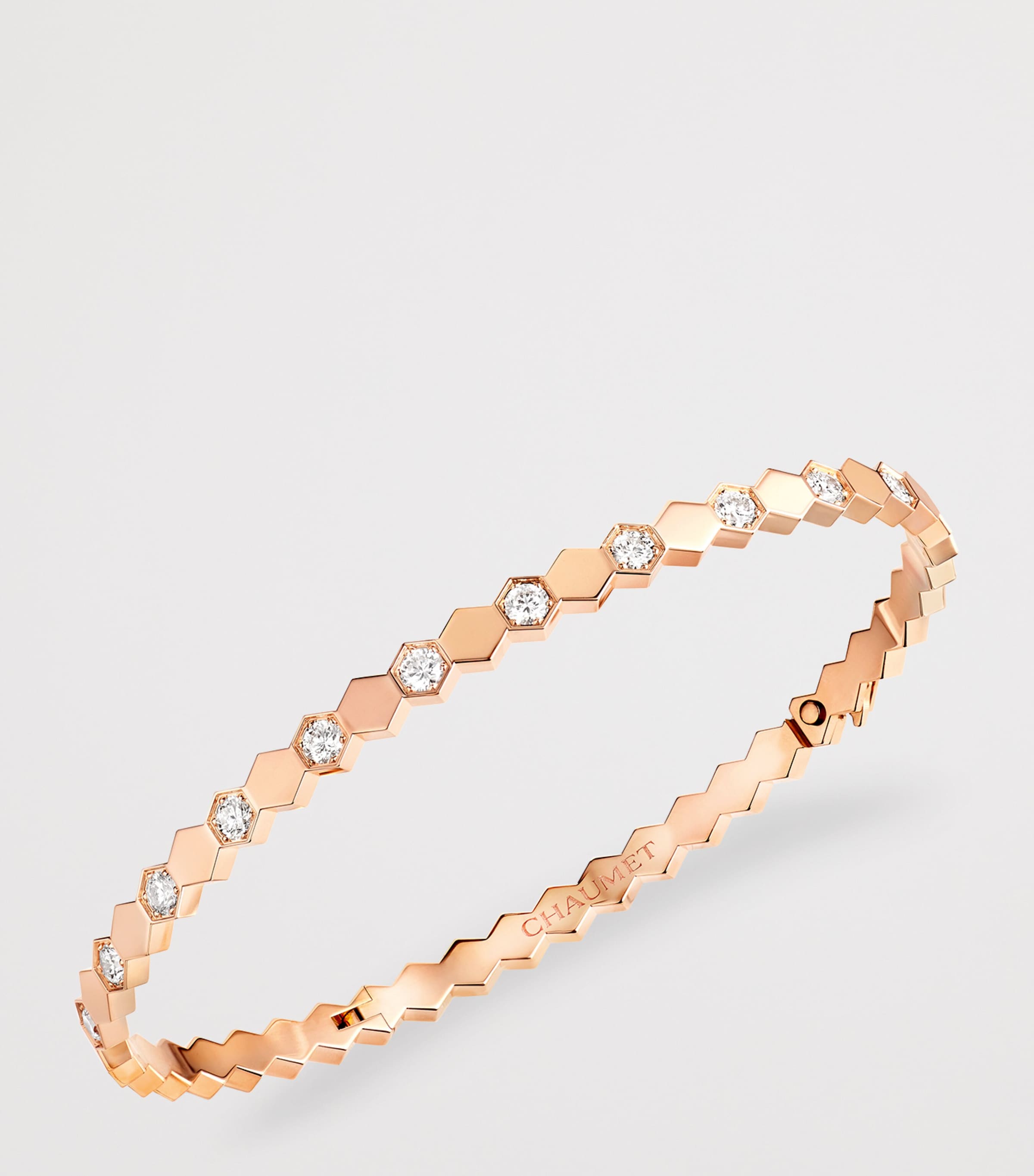 Chaumet Pink Gold and Diamond Bee de Chaumet Bracelet Pink Gold Image 2