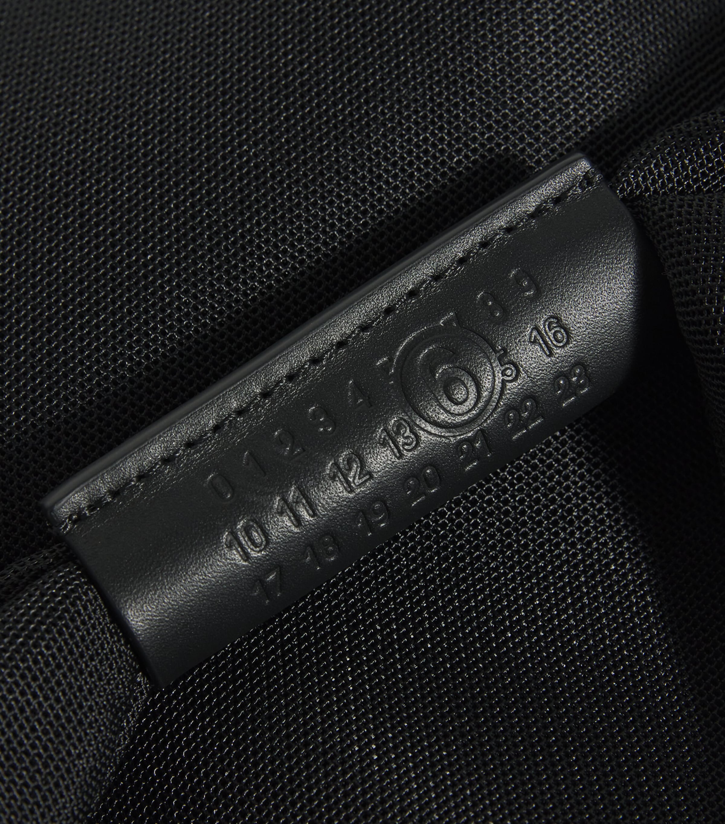 MM6 Maison Margiela Small Japanese Tote Bag Black Image 6