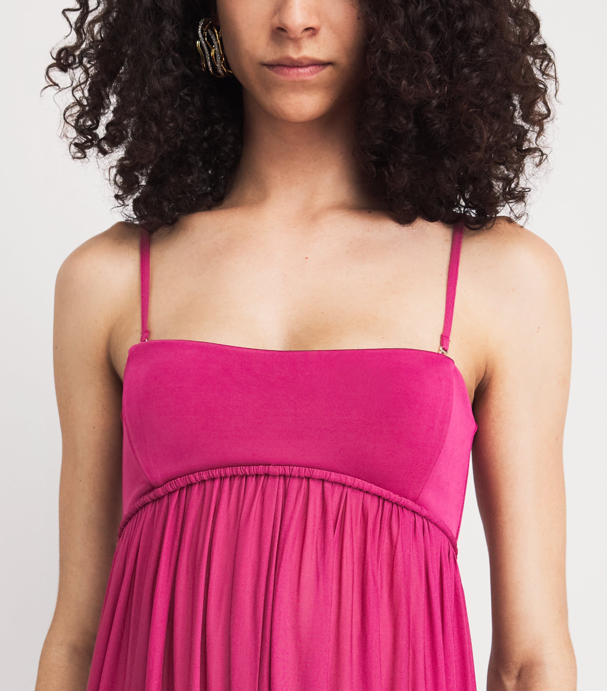 Zimmermann Pink Jersey Luna Maxi Gown | Harrods US