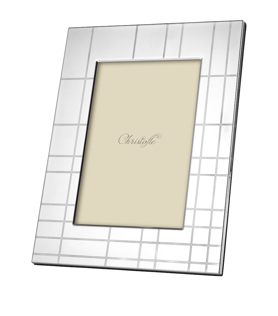Christofle Graphik Photo Frame (10” x 15”) Silver Image 2