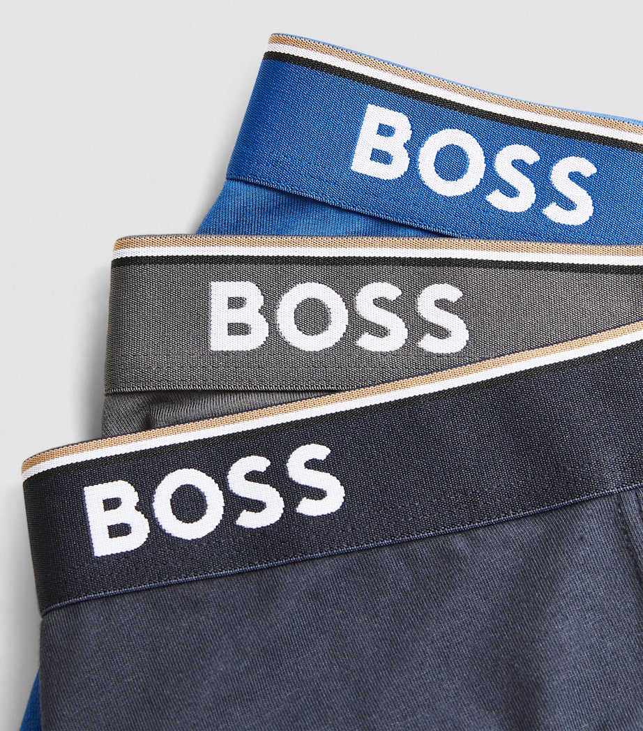 Stretch-Cotton Power Trunks (Pack of 3) 487/BLUE MULTI Image 5