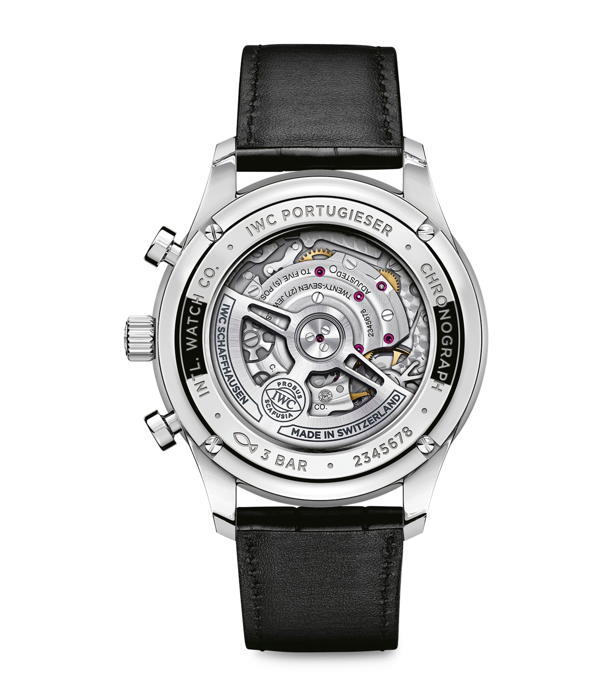 Stainless Steel Portugieser Chronograph Watch 41mm GREEN Image 4