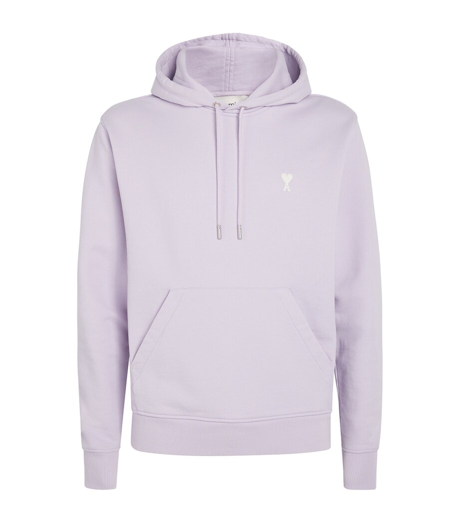 AMI Paris Mens Cotton Ami de Coeur Hoodie Image 1
