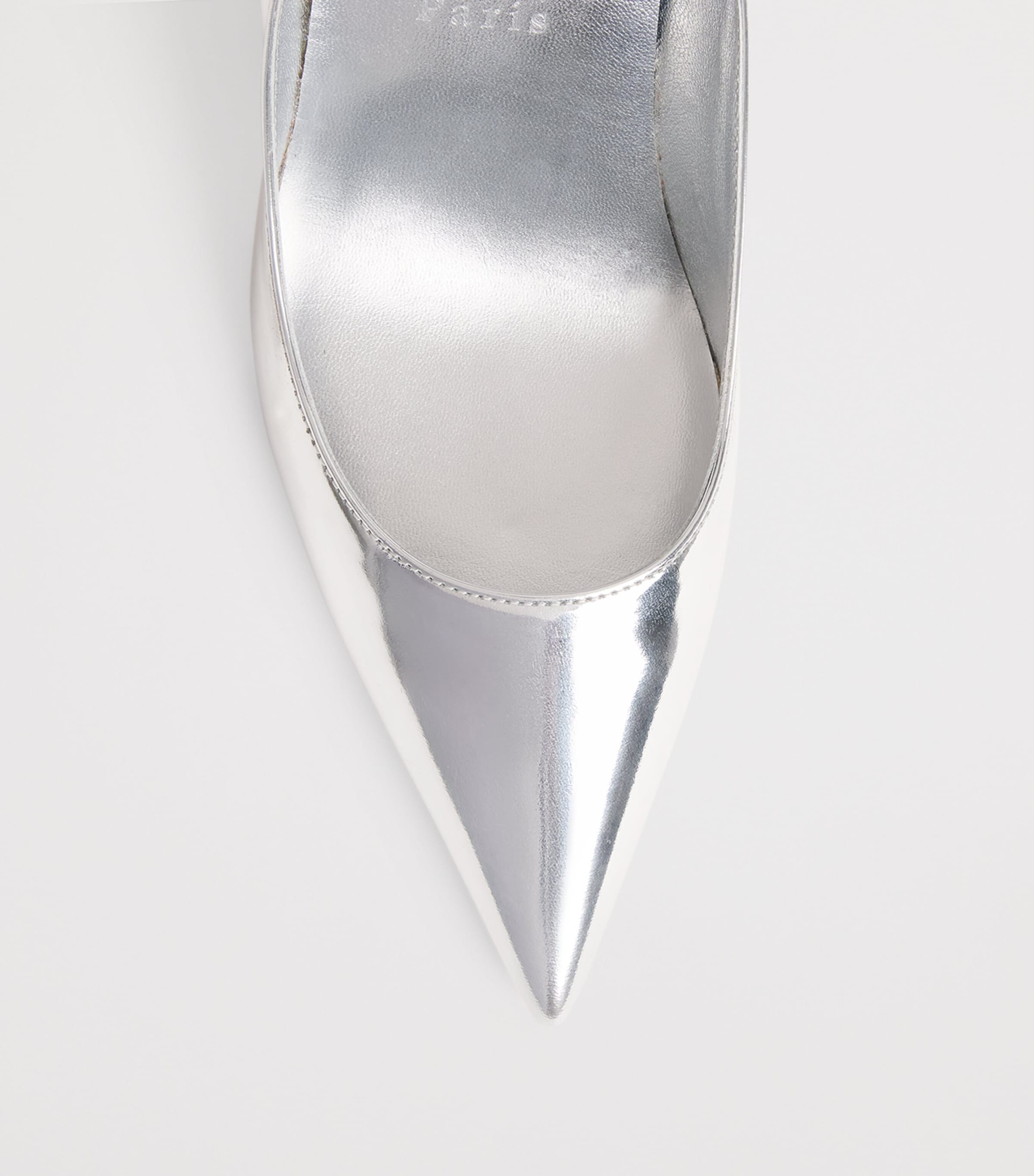 Christian Louboutin Womens Miss Z Patent Leather Pumps  80 Image 5