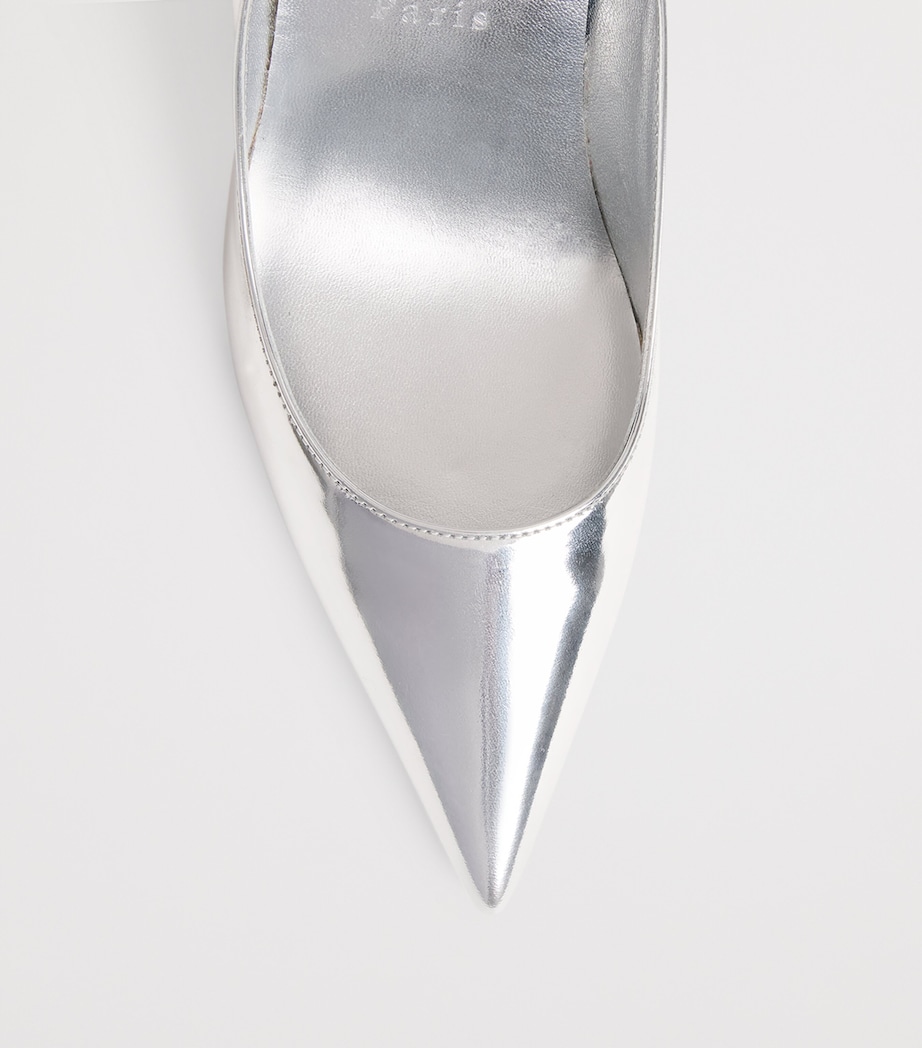 Christian Louboutin Womens Miss Z Patent Leather Pumps 80 Image 5