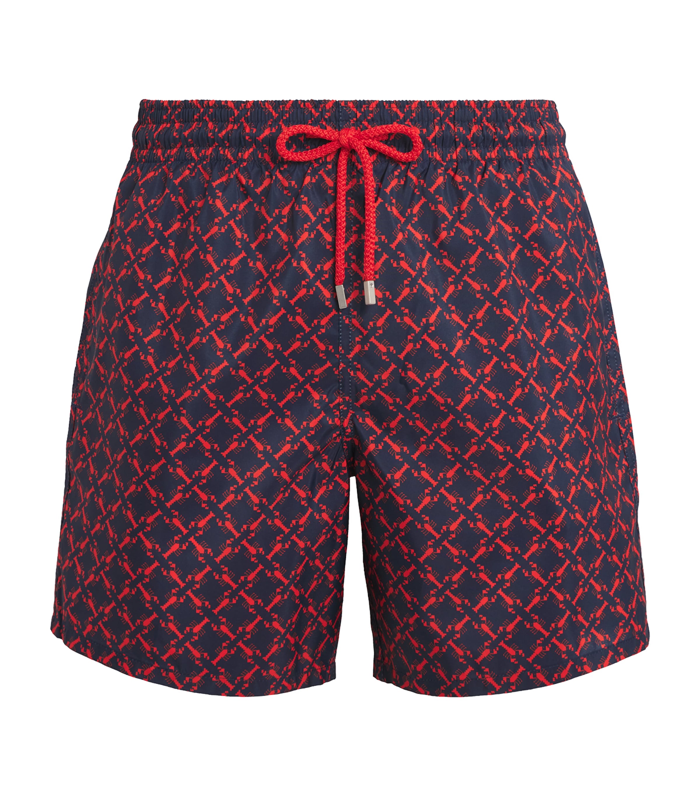Lobster Print Mahina Swim Shorts 390-BLEU MARINE Image 1