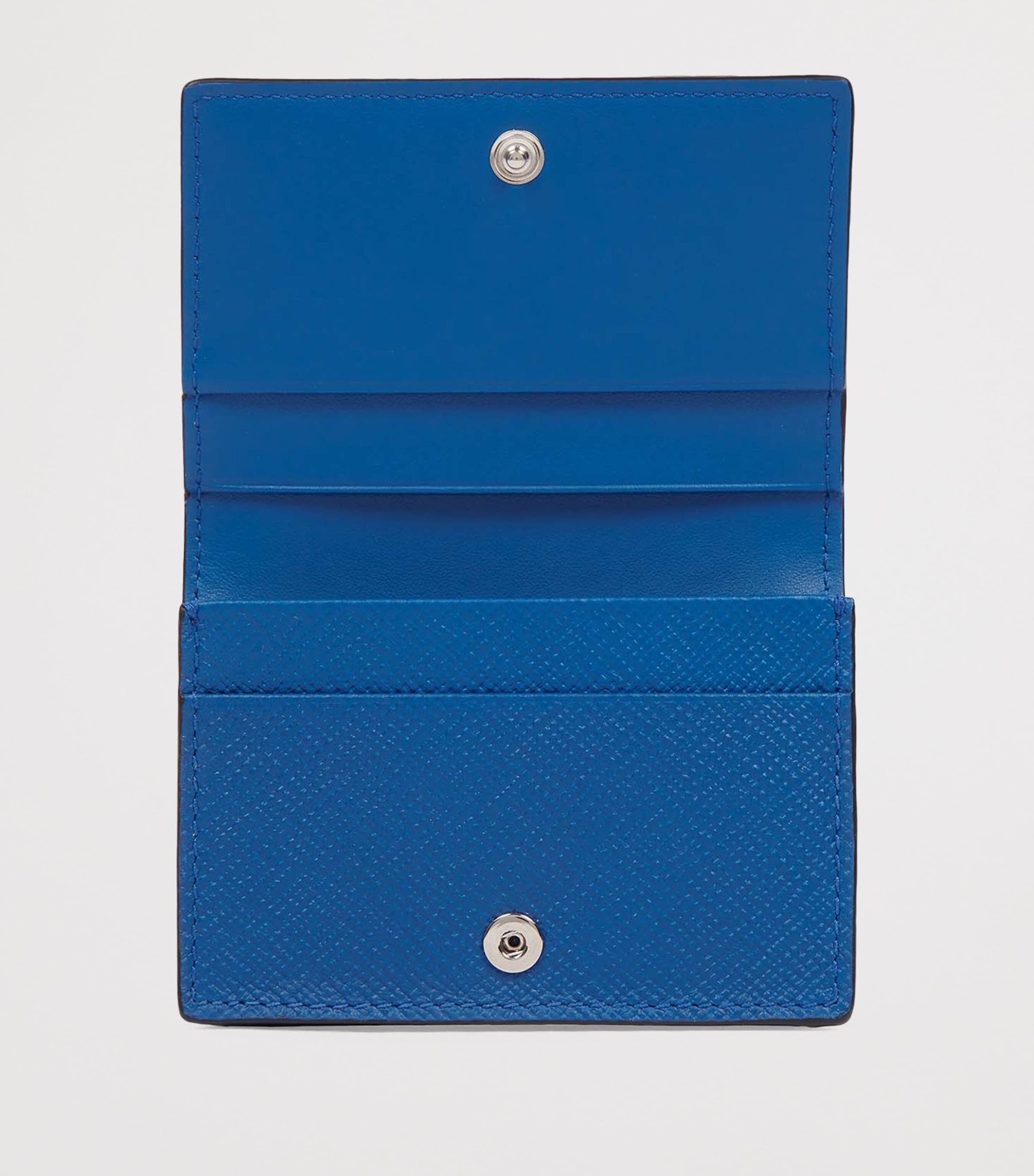 Smythson Panama Leather Folded Card Holder | Harrods US