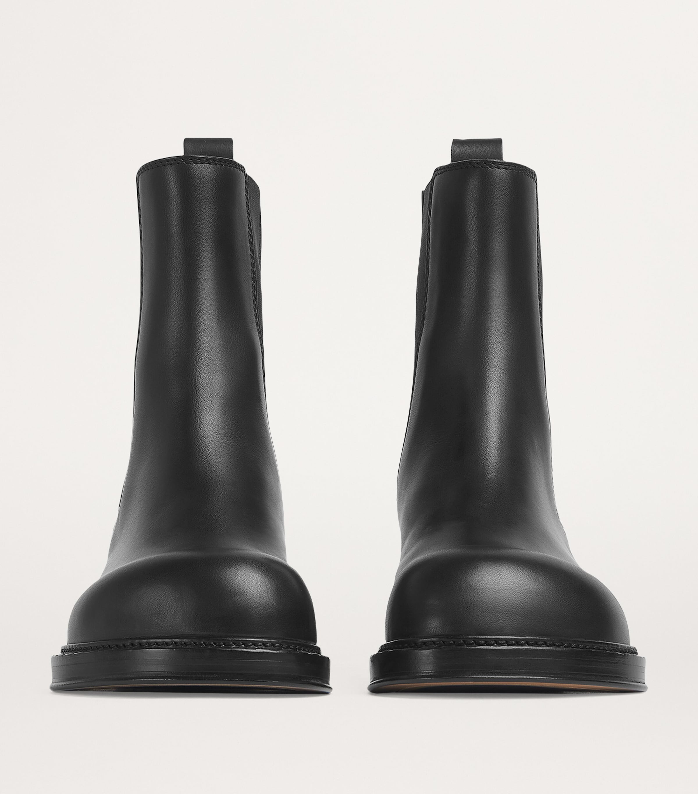 BOTTEGA VENETA◆Cliff 50 leather ankle boots Cliff 50 leather ankle boots in black - Bottega Veneta